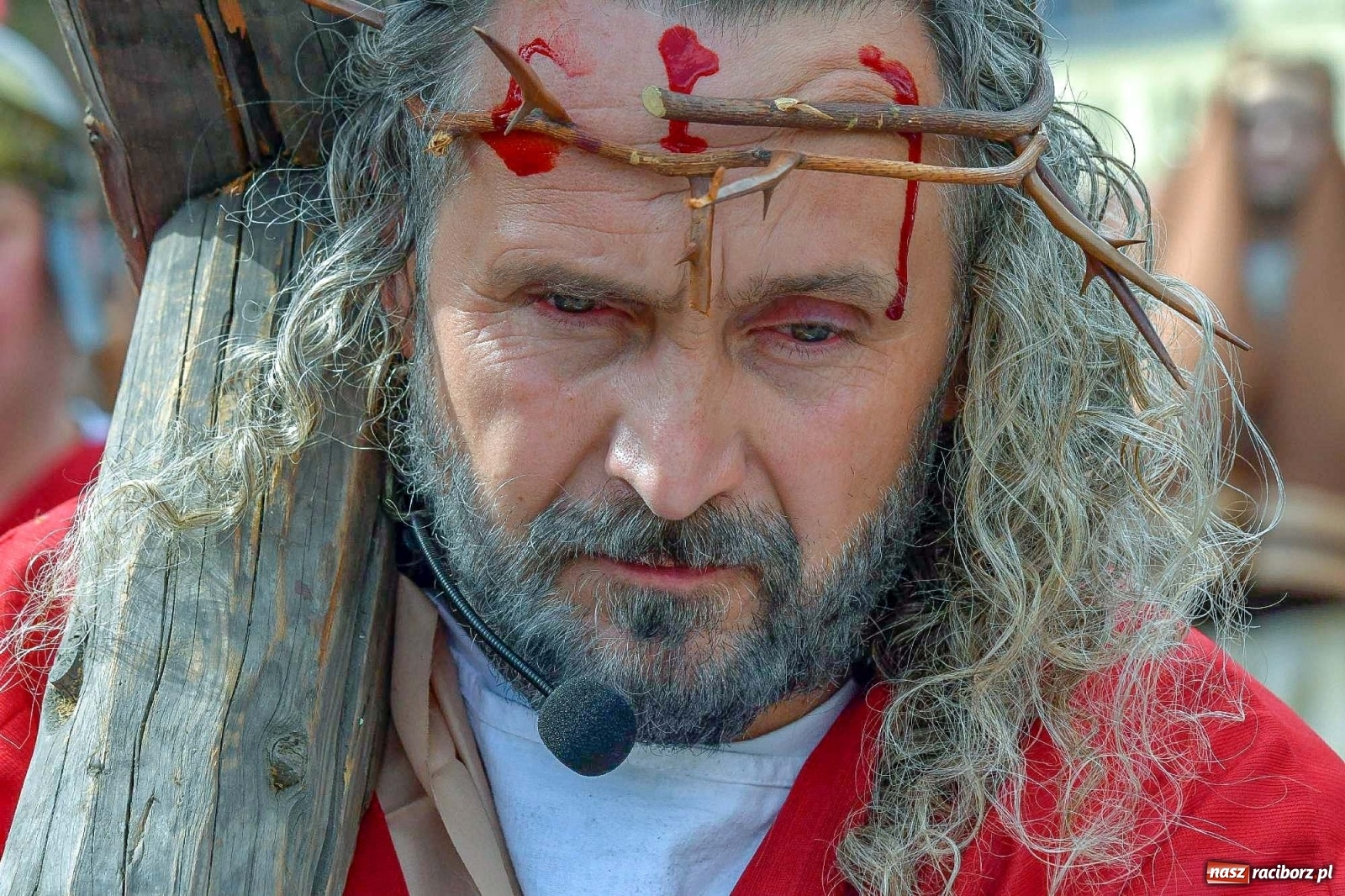 Zdjęcie w galerii na portalu naszraciborz.pl: Misterium Męki Pańskiej w Krzyżanowicach [FOTO i WIDEO] wiadomości z regionu