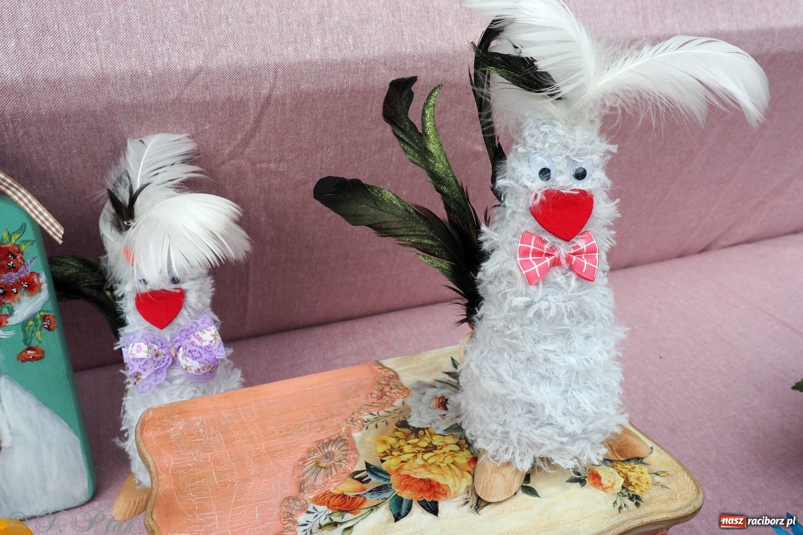 Zdjęcie w galerii na portalu naszraciborz.pl: Pod dobrym aniołem. Wielkanocne inspiracje na jarmarku w Raciborzu wiadomości z regionu