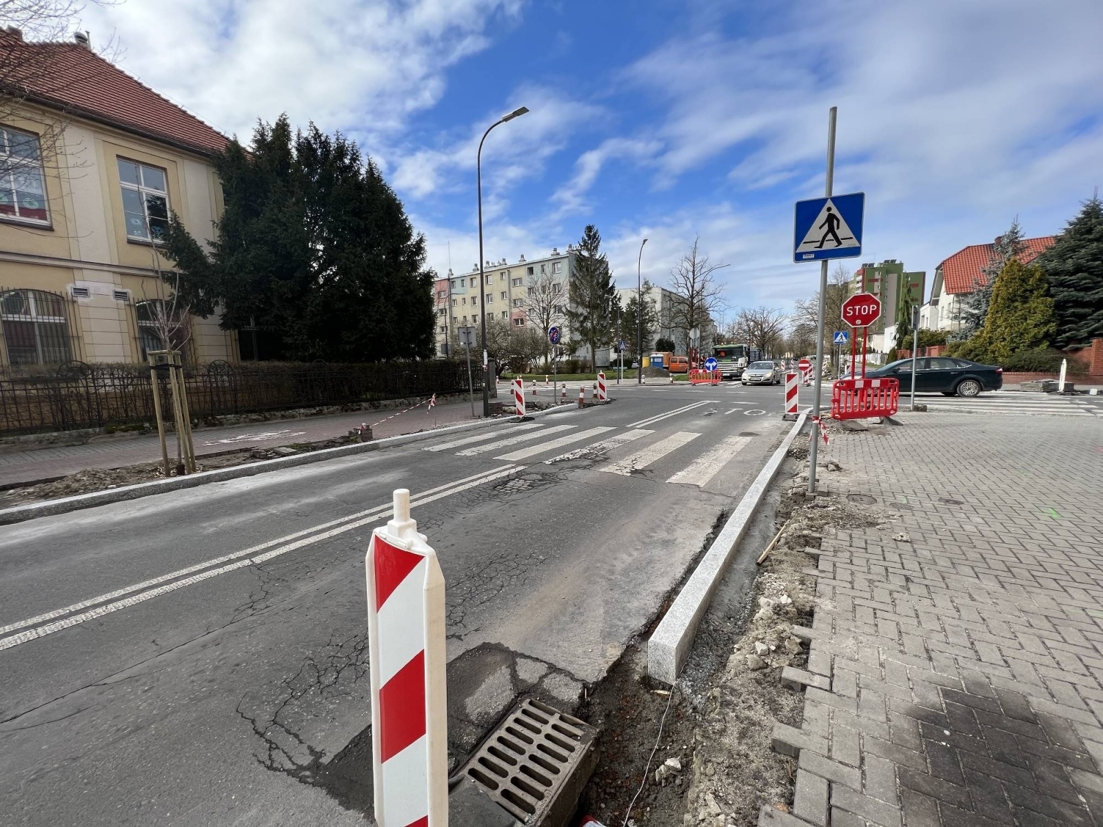 Zdjęcie w galerii na portalu naszraciborz.pl: Ruszyła przebudowa skrzyżowania Ogrodowa-Słowackiego-Miarki wiadomości z regionu