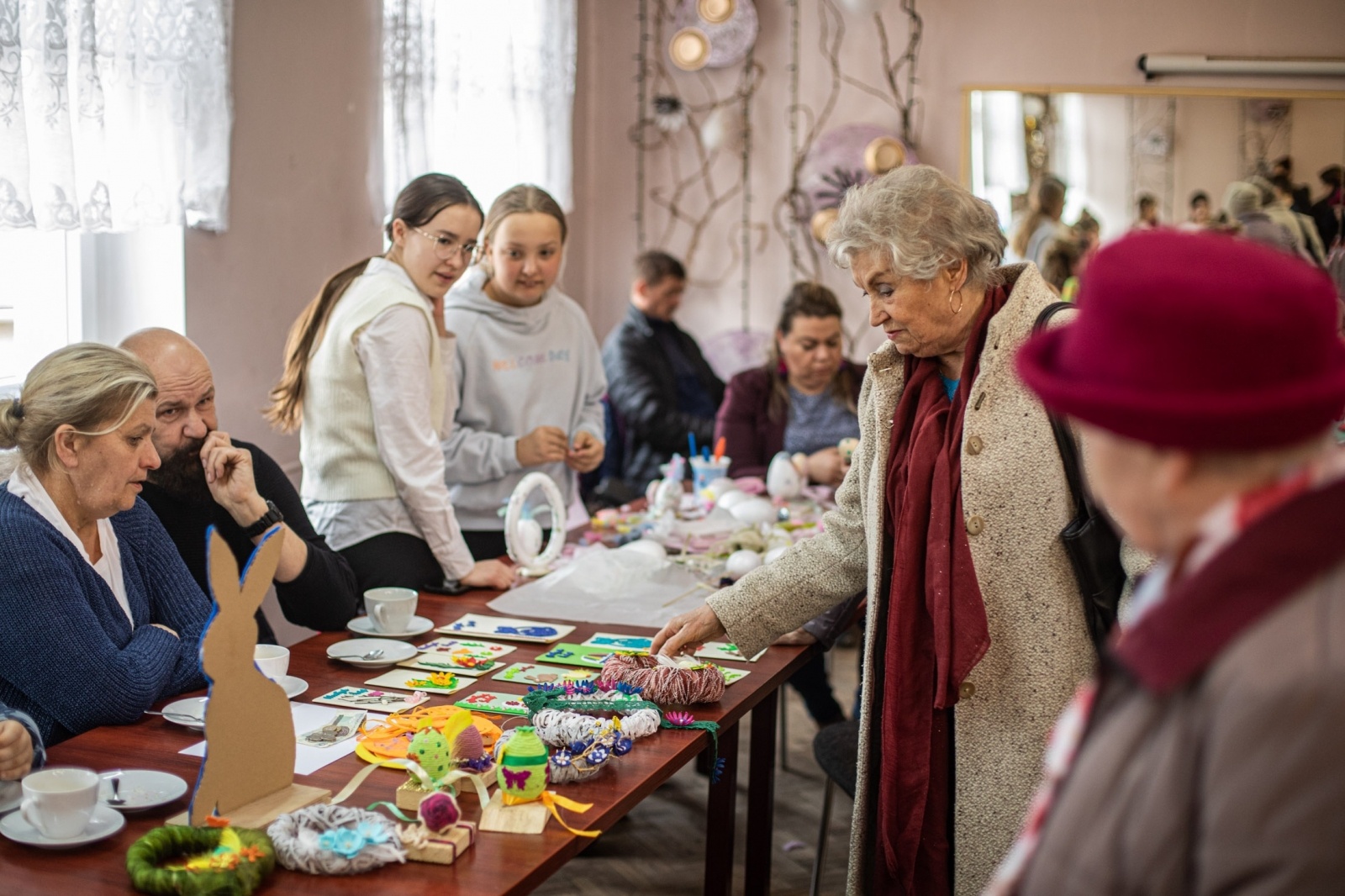 Zdjęcie w galerii na portalu naszraciborz.pl: Kartka z Tkalni w Kietrzu. Nowa formuła wielkanocnego kiermaszu wiadomości z regionu