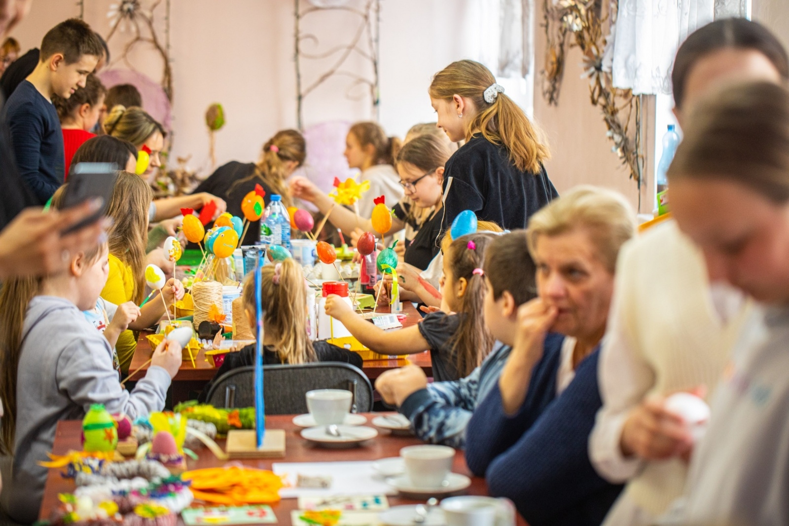 Zdjęcie w galerii na portalu naszraciborz.pl: Kartka z Tkalni w Kietrzu. Nowa formuła wielkanocnego kiermaszu wiadomości z regionu