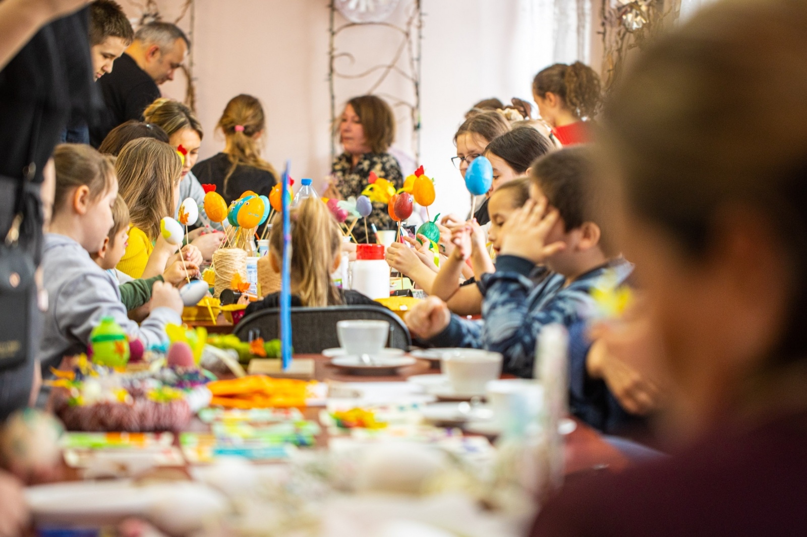 Zdjęcie w galerii na portalu naszraciborz.pl: Kartka z Tkalni w Kietrzu. Nowa formuła wielkanocnego kiermaszu wiadomości z regionu