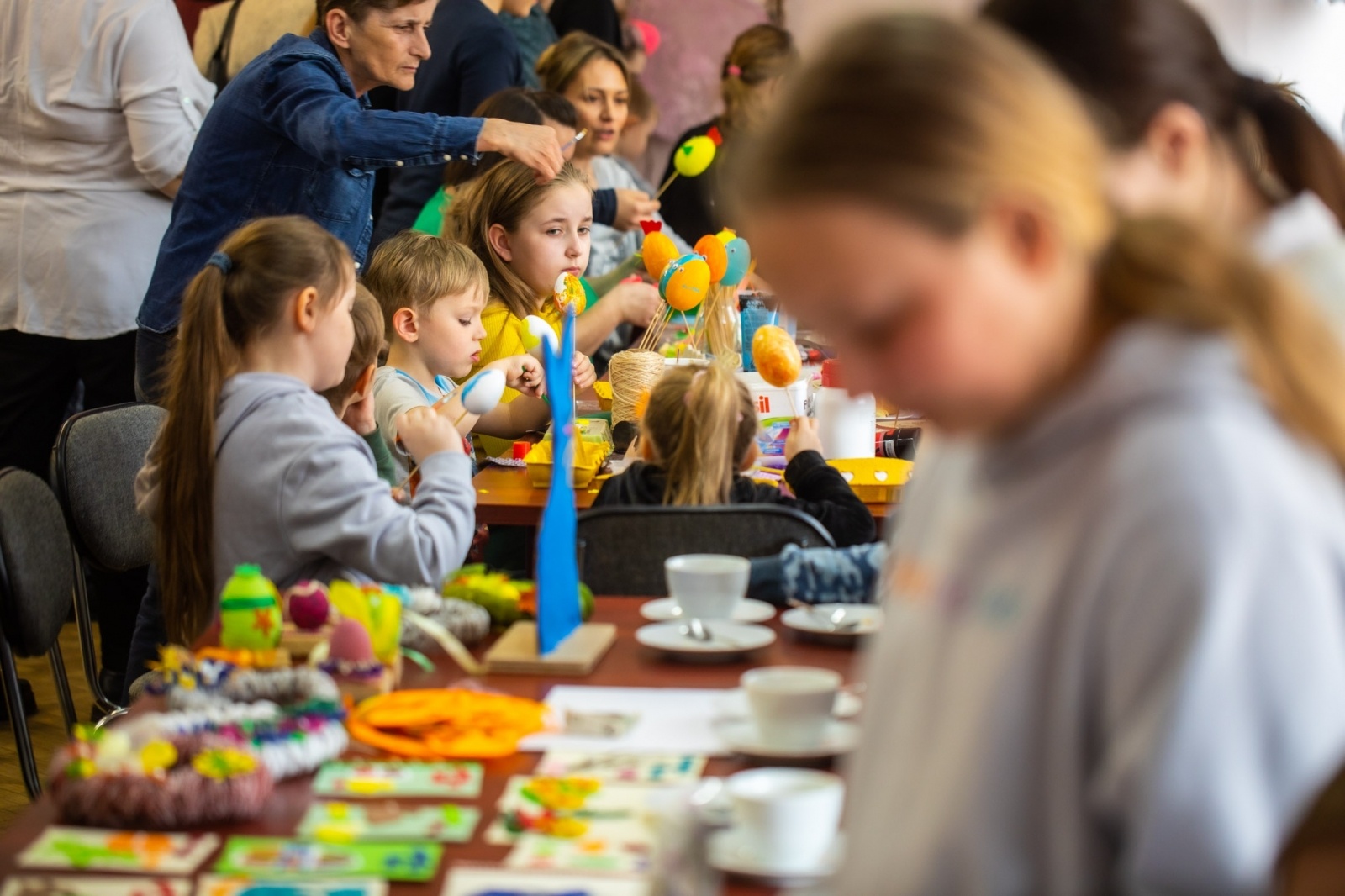 Zdjęcie w galerii na portalu naszraciborz.pl: Kartka z Tkalni w Kietrzu. Nowa formuła wielkanocnego kiermaszu wiadomości z regionu