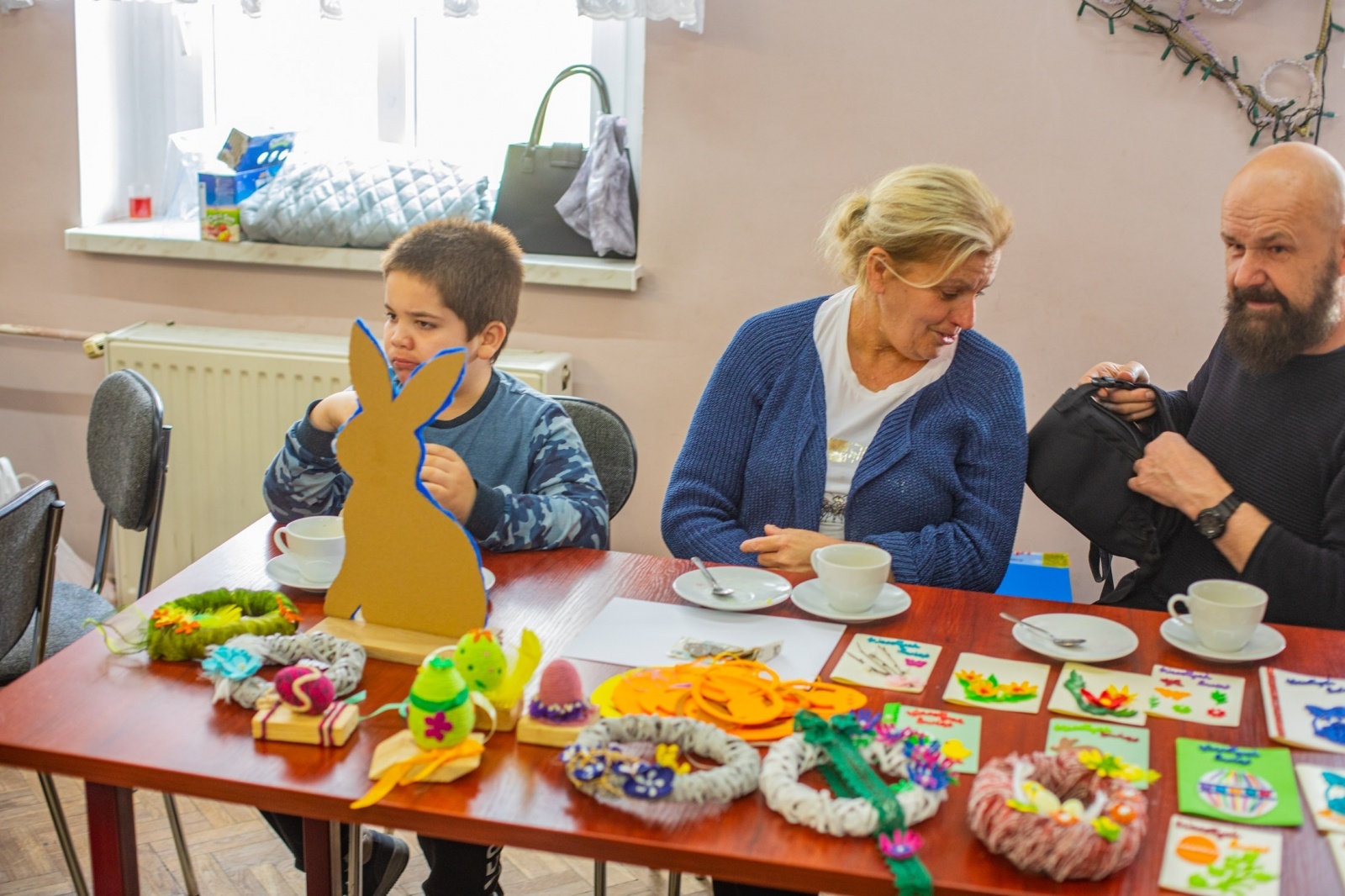 Zdjęcie w galerii na portalu naszraciborz.pl: Kartka z Tkalni w Kietrzu. Nowa formuła wielkanocnego kiermaszu wiadomości z regionu