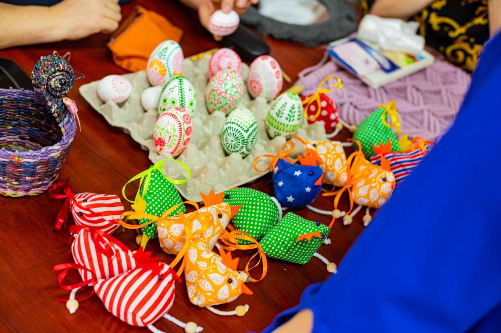 Zdjęcie w galerii na portalu naszraciborz.pl: Kartka z Tkalni w Kietrzu. Nowa formuła wielkanocnego kiermaszu wiadomości z regionu