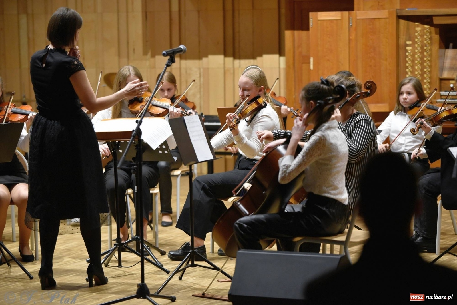 Zdjęcie w galerii na portalu naszraciborz.pl: Uczniowie szkoły muzycznej zagrali dla Ukrainy wiadomości z regionu