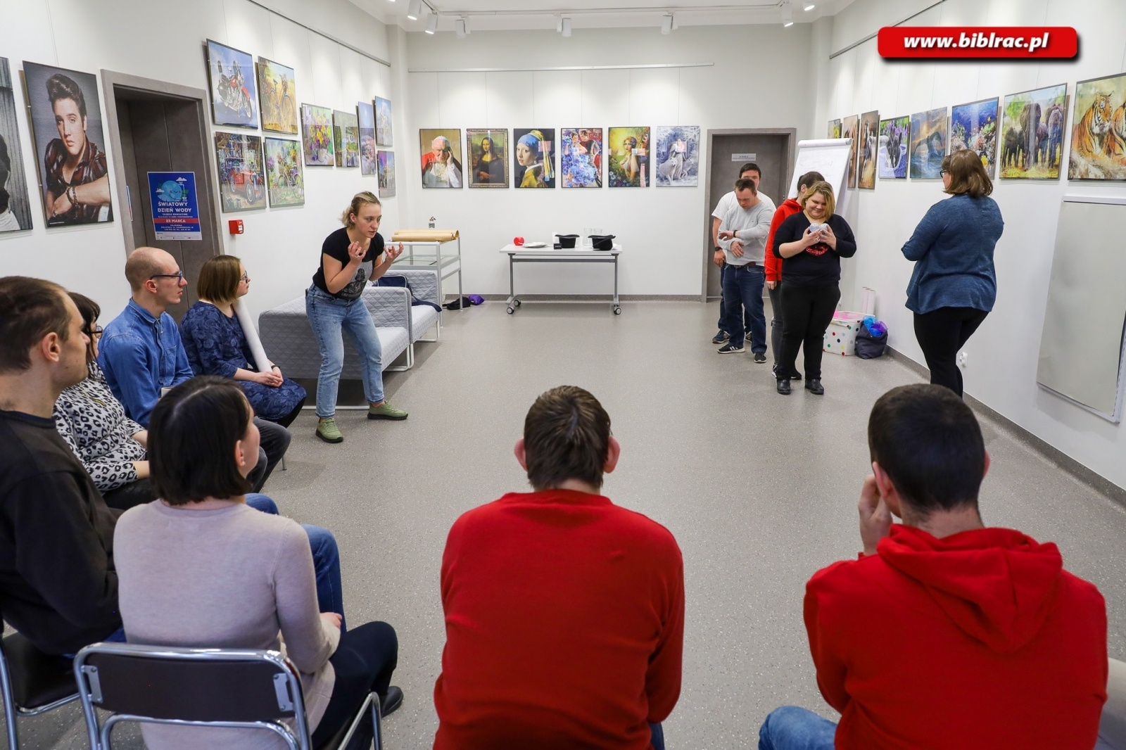 Zdjęcie w galerii na portalu naszraciborz.pl: Biblioteka bez barier zakończyła warsztaty teatralne wiadomości z regionu