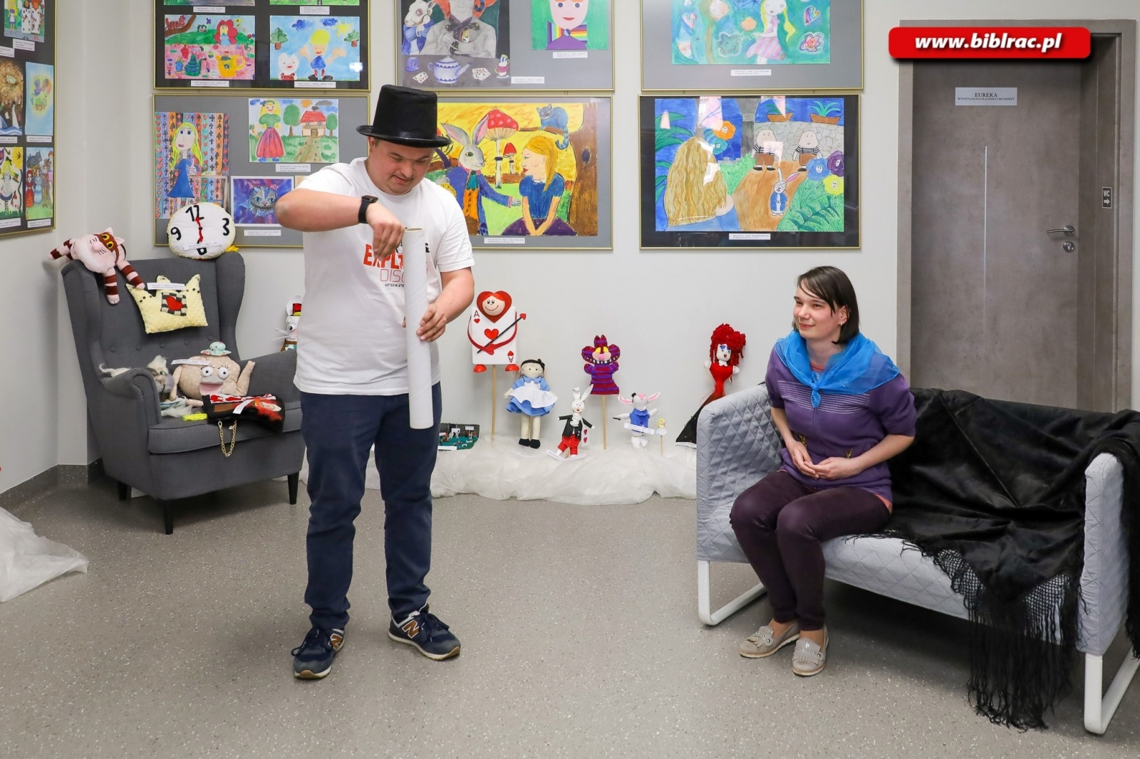 Zdjęcie w galerii na portalu naszraciborz.pl: Biblioteka bez barier zakończyła warsztaty teatralne wiadomości z regionu