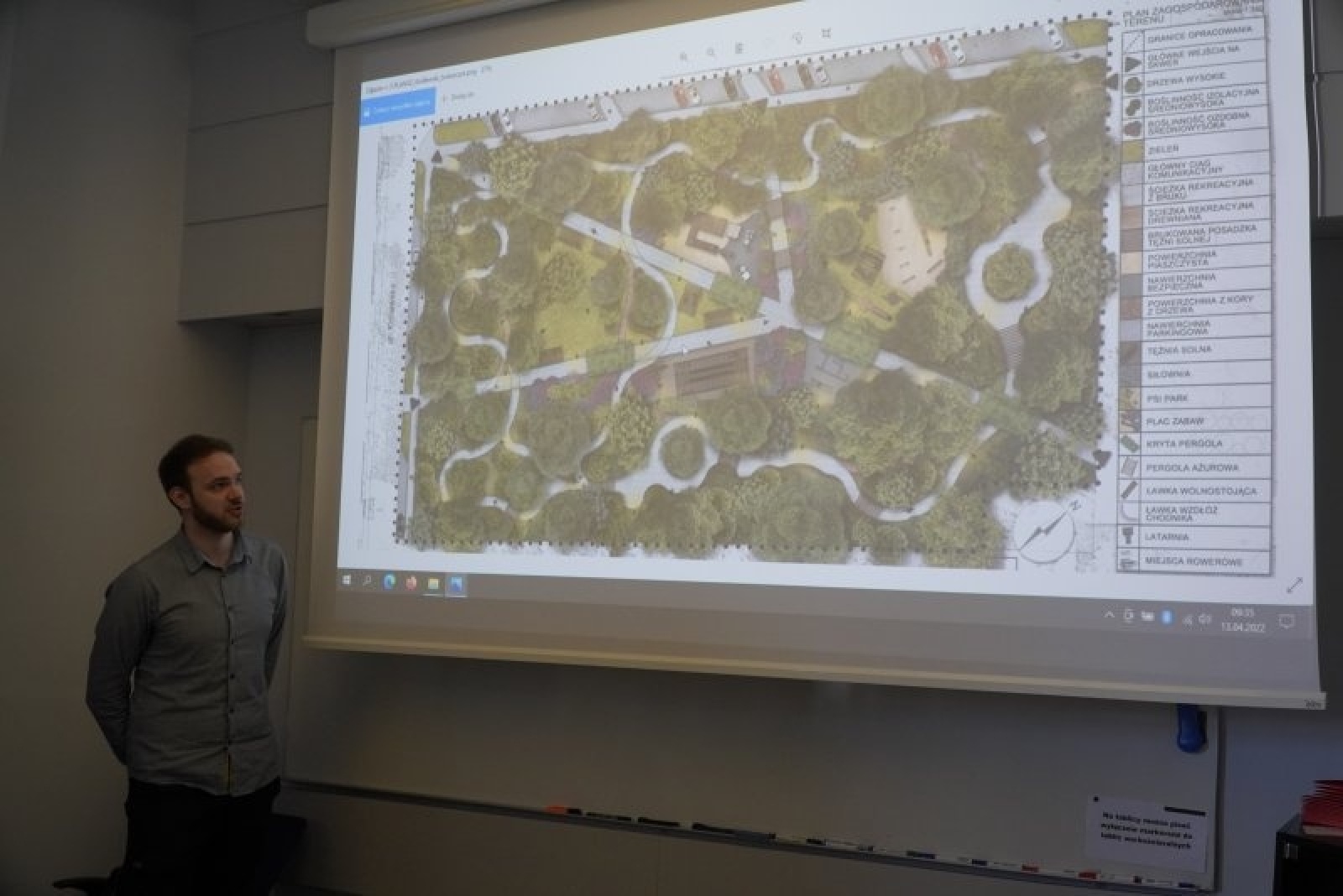 Zdjęcie w galerii na portalu naszraciborz.pl: Zielone Płuca Ostroga - tak je widzą studenci raciborskiej PWSZ [WIZUALIZACJE] wiadomości z regionu