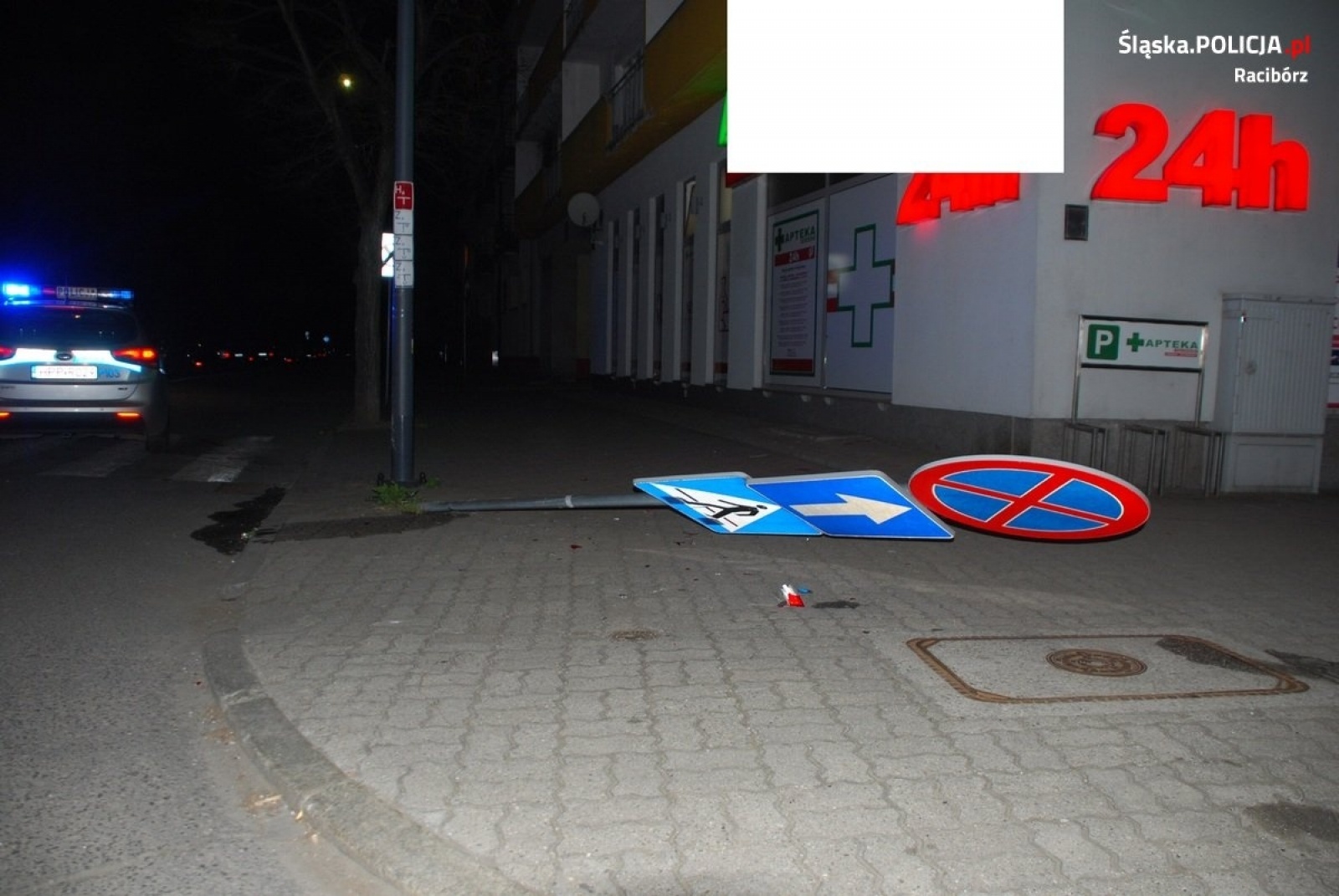 Zdjęcie w galerii na portalu naszraciborz.pl: Policyjny pościg ulicami Raciborza. Uciekinier wpadł przy Lwowskiej wiadomości z regionu