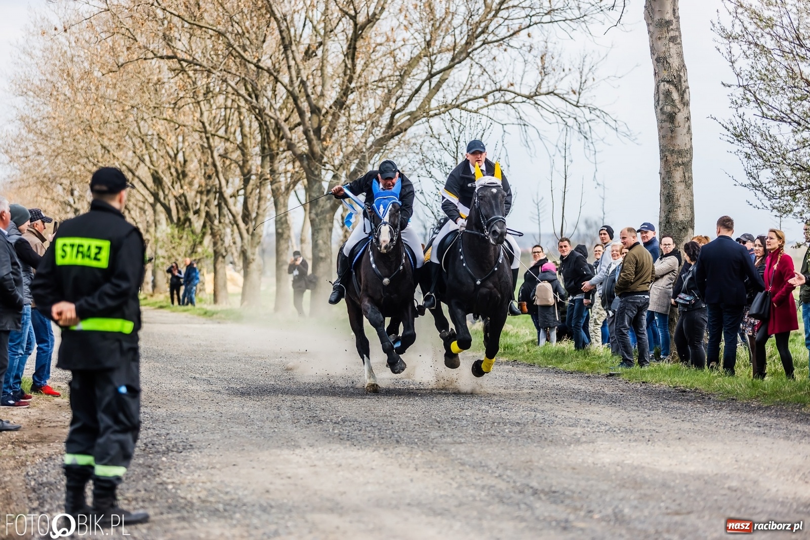 Zdjęcie w galerii na portalu naszraciborz.pl: Sudolskie ściganie na koniec rajtowania. Doszło do upadku [FOTO i WIDEO] wiadomości z regionu