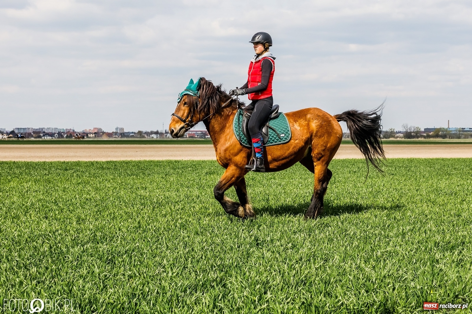 Zdjęcie w galerii na portalu naszraciborz.pl: Sudolskie ściganie na koniec rajtowania. Doszło do upadku [FOTO i WIDEO] wiadomości z regionu