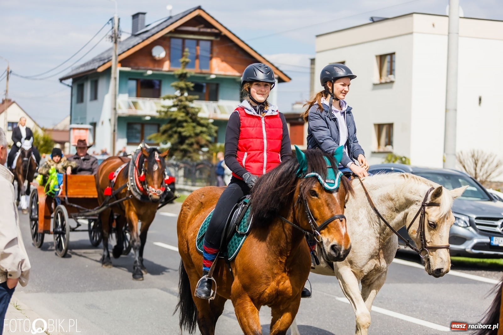 Zdjęcie w galerii na portalu naszraciborz.pl: Procesja konna w Raciborzu-Sudole [FOTO i WIDEO] wiadomości z regionu