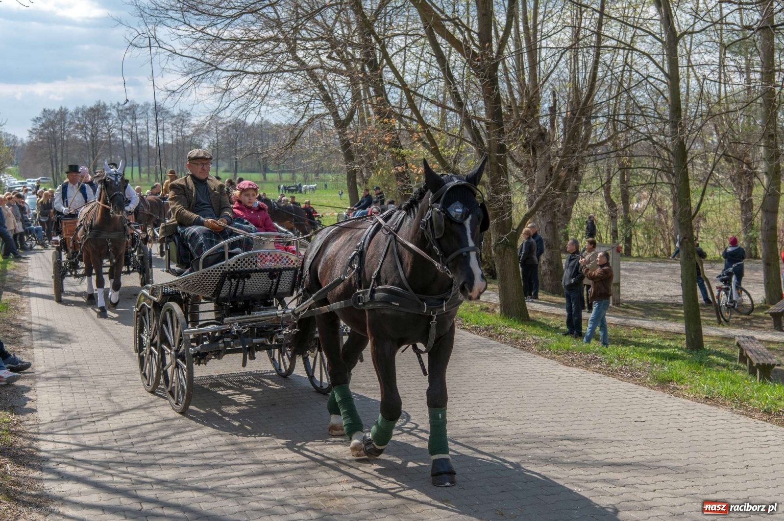 Zdjęcie w galerii na portalu naszraciborz.pl: Wielkanocna procesja konna w Pietrowicach Wielkich [PROGRAM] wiadomości z regionu