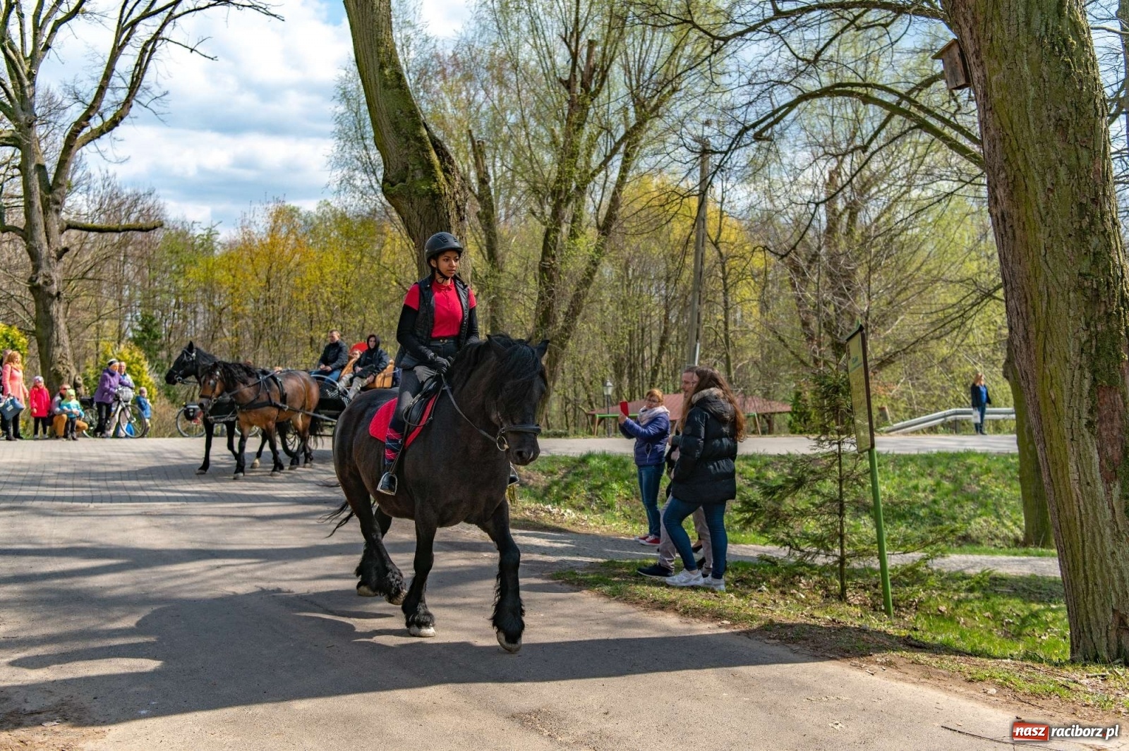 Zdjęcie w galerii na portalu naszraciborz.pl: Wielkanocna procesja konna w Pietrowicach Wielkich [PROGRAM] wiadomości z regionu