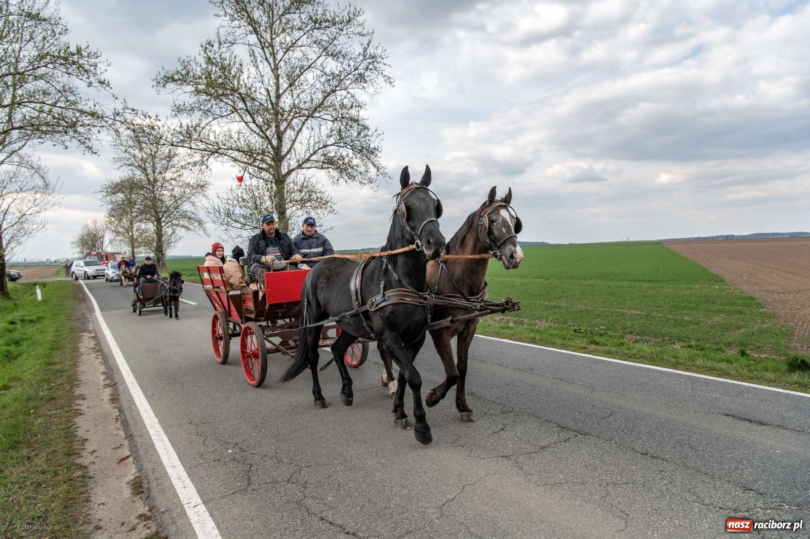 Zdjęcie w galerii na portalu naszraciborz.pl: Wielkanocna procesja konna w Pietrowicach Wielkich [PROGRAM] wiadomości z regionu