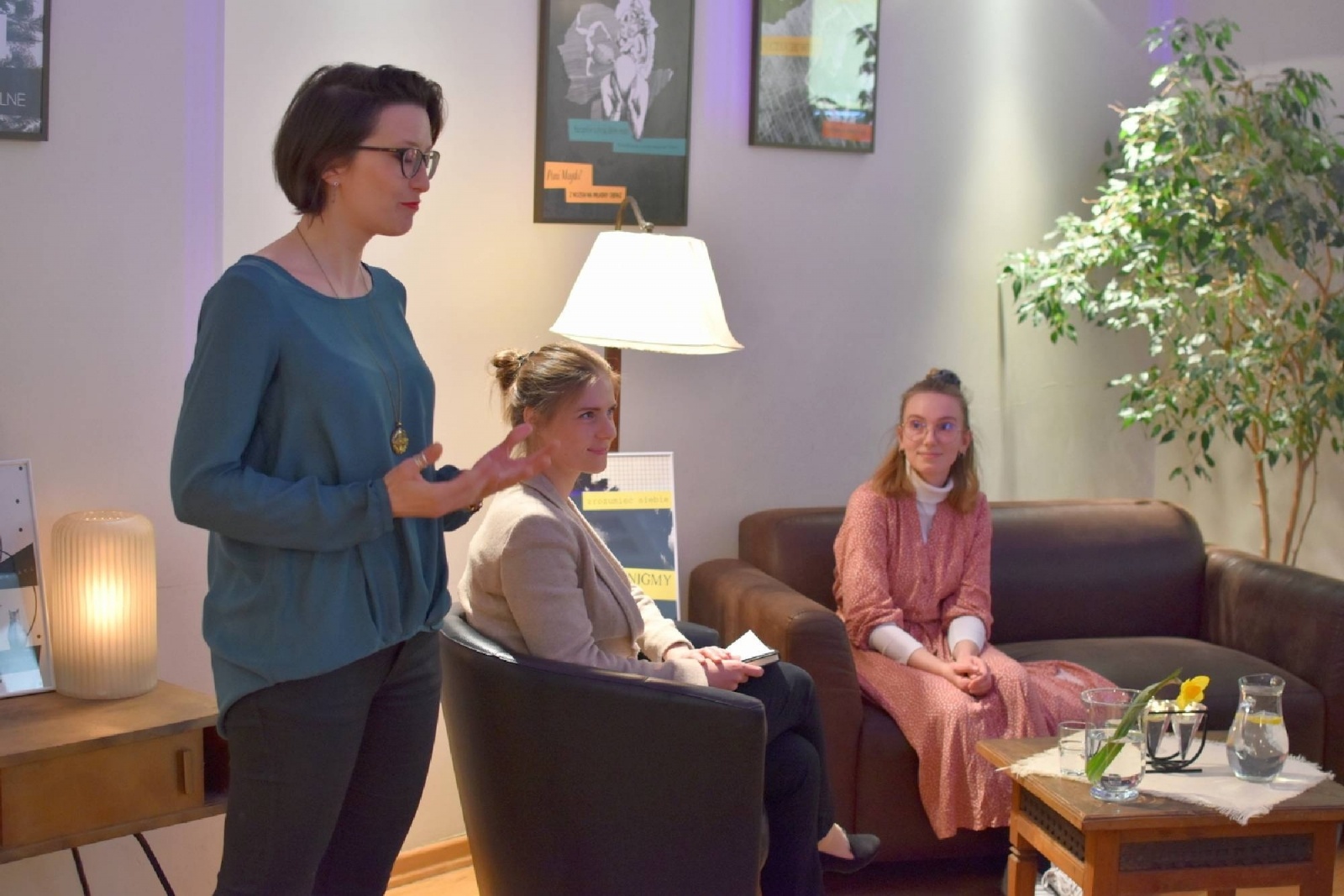 Zdjęcie w galerii na portalu naszraciborz.pl: W punkt - spotkanie z Magdaleną Jaskot wiadomości z regionu