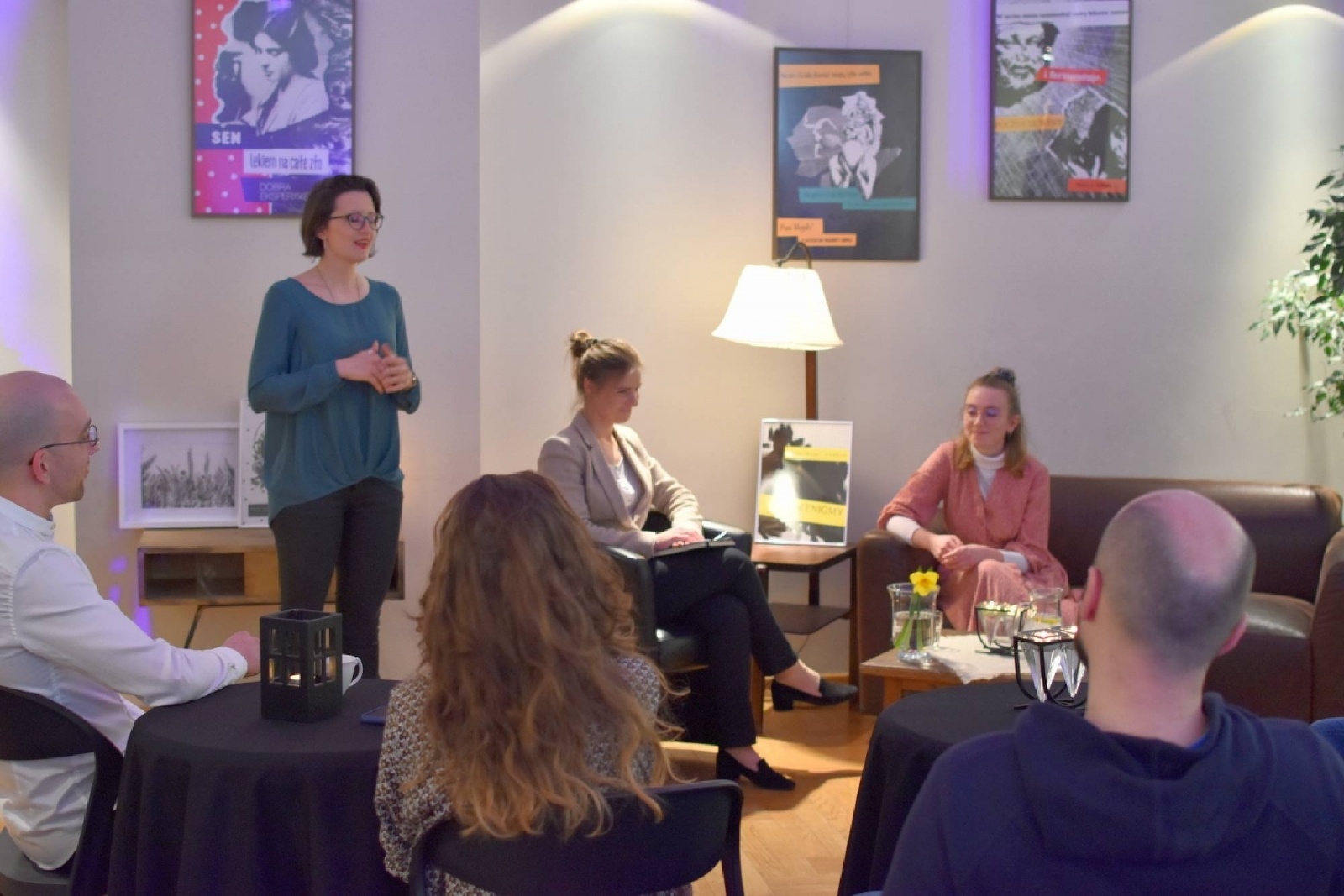 Zdjęcie w galerii na portalu naszraciborz.pl: W punkt - spotkanie z Magdaleną Jaskot wiadomości z regionu