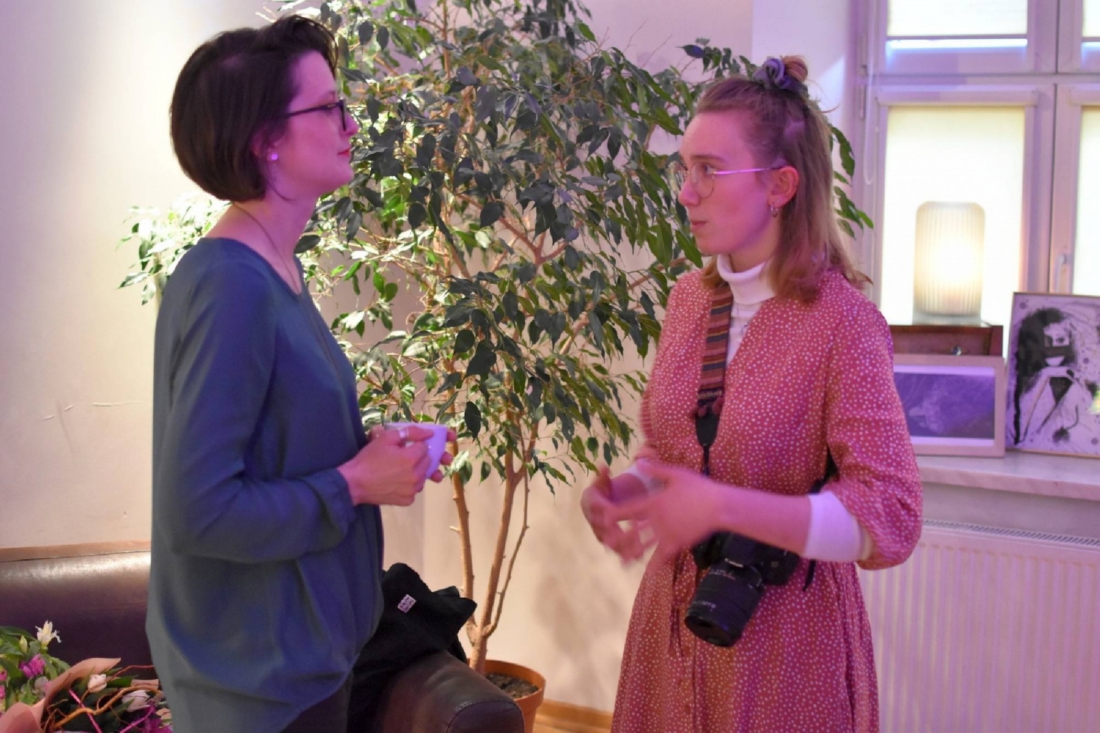 Zdjęcie w galerii na portalu naszraciborz.pl: W punkt - spotkanie z Magdaleną Jaskot wiadomości z regionu