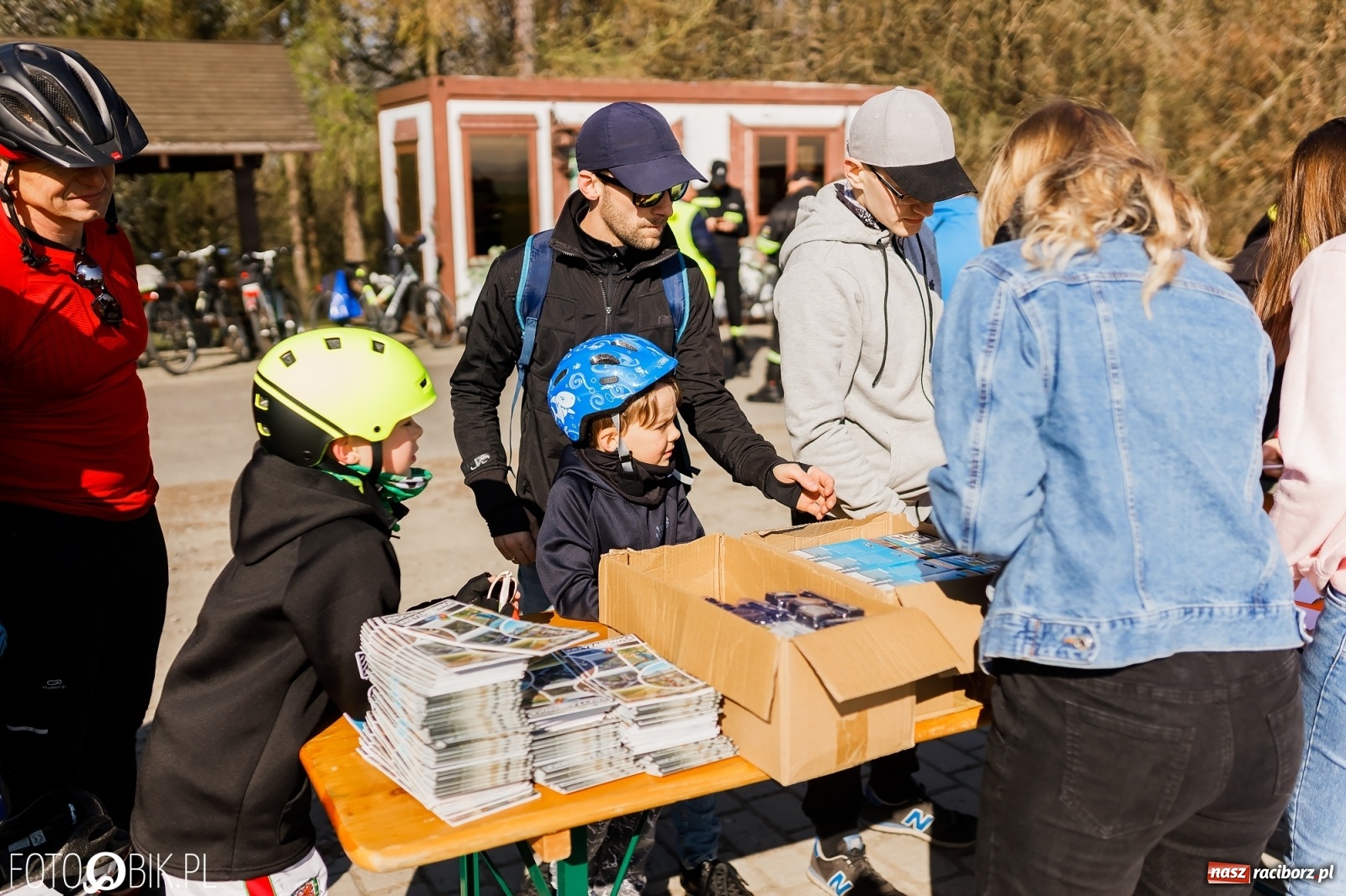 Zdjęcie w galerii na portalu naszraciborz.pl: Wiosna radosna. Rajd rowerowy przez Gminę Krzyżanowice wiadomości z regionu