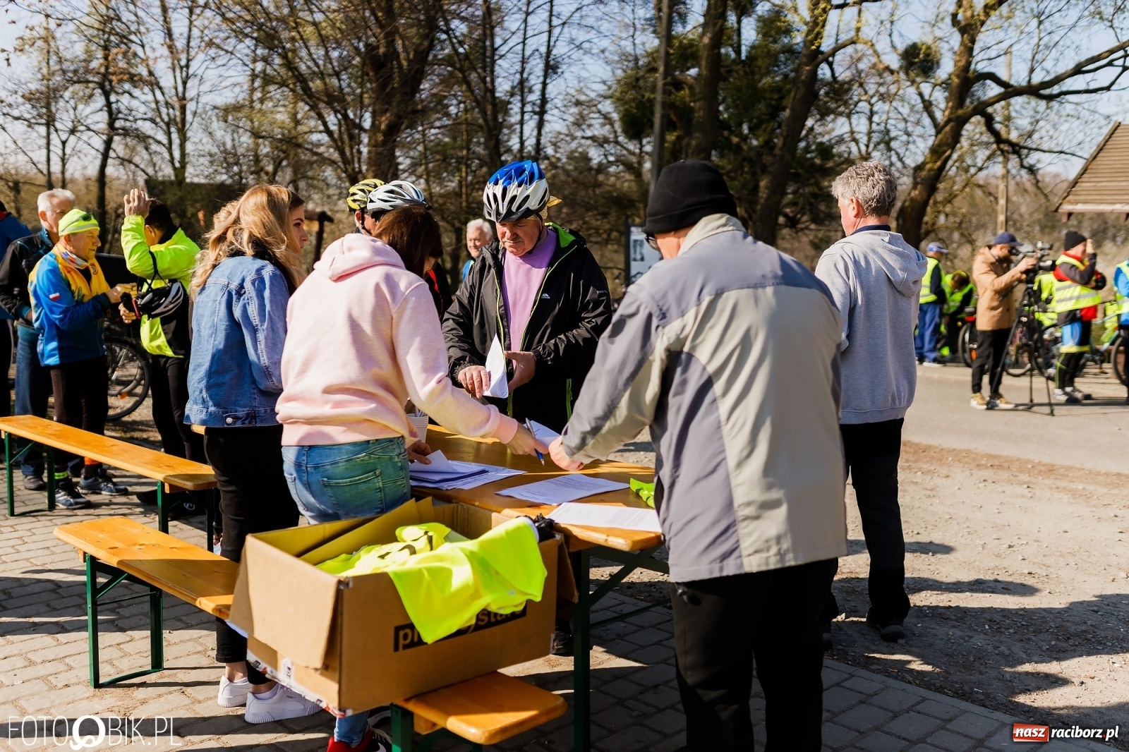 Zdjęcie w galerii na portalu naszraciborz.pl: Wiosna radosna. Rajd rowerowy przez Gminę Krzyżanowice wiadomości z regionu