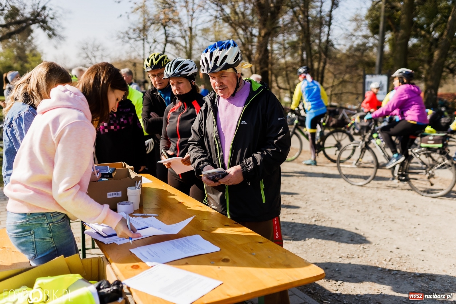 Zdjęcie w galerii na portalu naszraciborz.pl: Wiosna radosna. Rajd rowerowy przez Gminę Krzyżanowice wiadomości z regionu