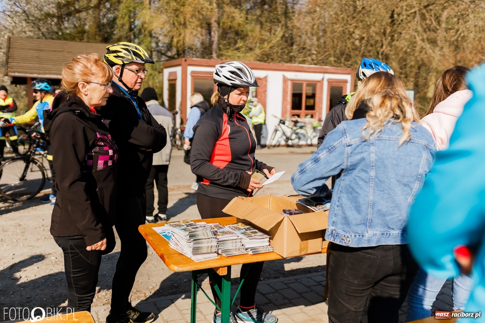 Zdjęcie w galerii na portalu naszraciborz.pl: Wiosna radosna. Rajd rowerowy przez Gminę Krzyżanowice wiadomości z regionu