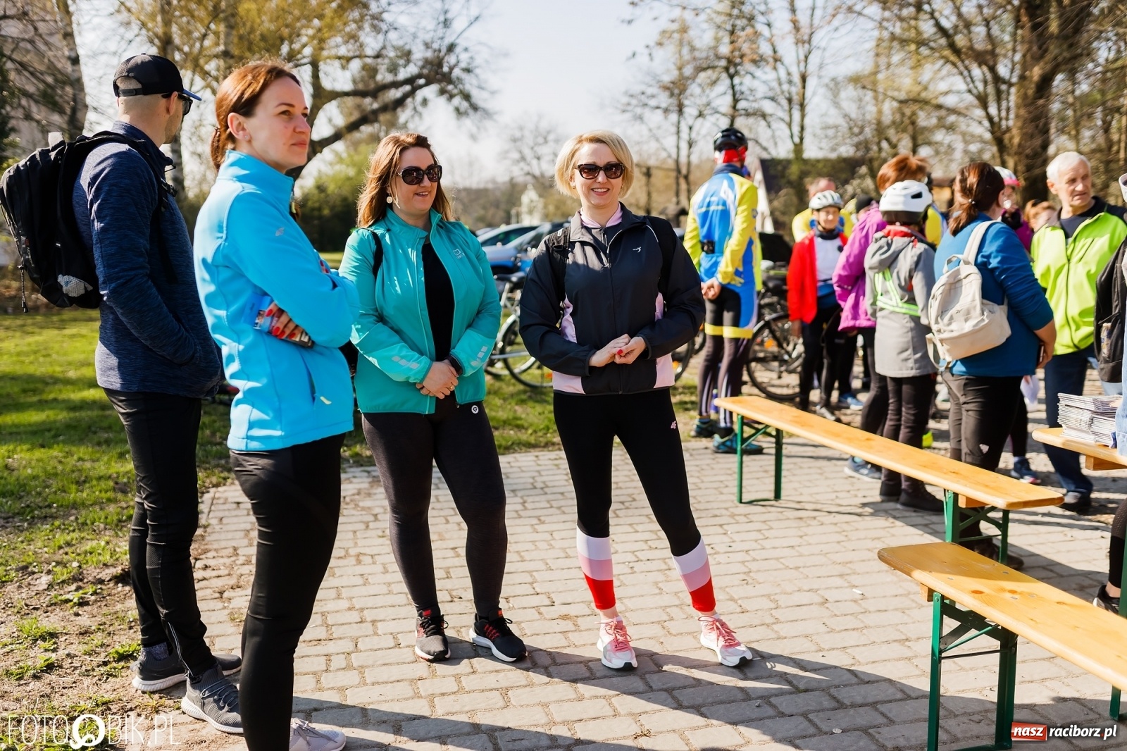 Zdjęcie w galerii na portalu naszraciborz.pl: Wiosna radosna. Rajd rowerowy przez Gminę Krzyżanowice wiadomości z regionu