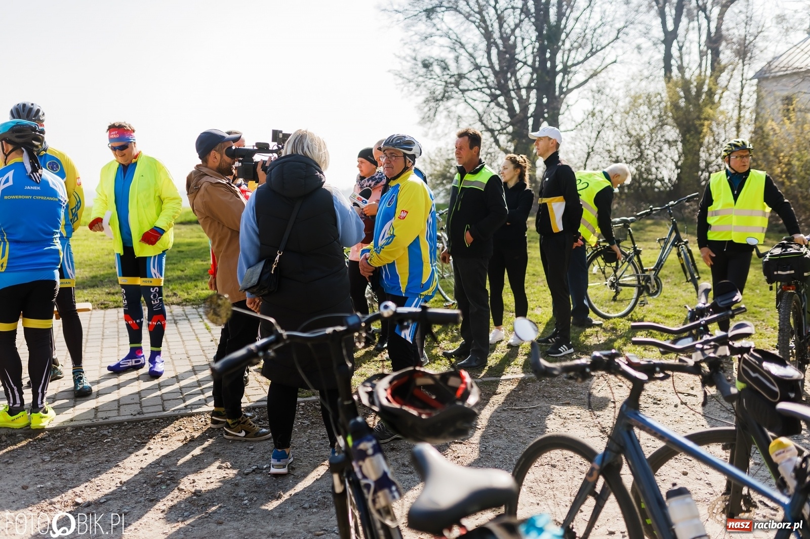 Zdjęcie w galerii na portalu naszraciborz.pl: Wiosna radosna. Rajd rowerowy przez Gminę Krzyżanowice wiadomości z regionu