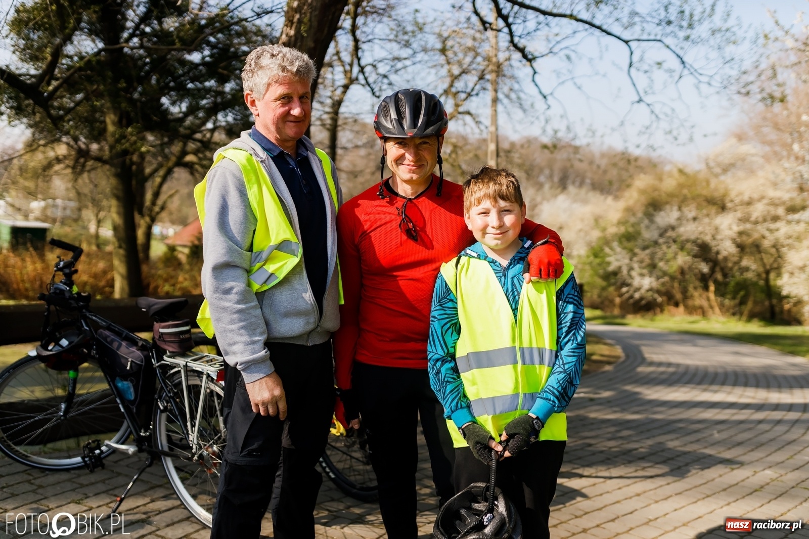 Zdjęcie w galerii na portalu naszraciborz.pl: Wiosna radosna. Rajd rowerowy przez Gminę Krzyżanowice wiadomości z regionu