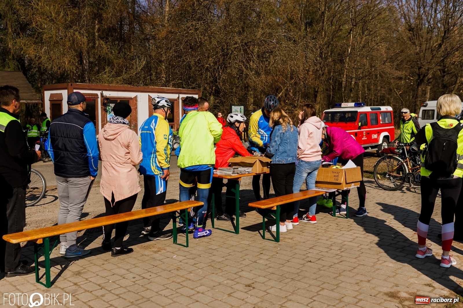 Zdjęcie w galerii na portalu naszraciborz.pl: Wiosna radosna. Rajd rowerowy przez Gminę Krzyżanowice wiadomości z regionu