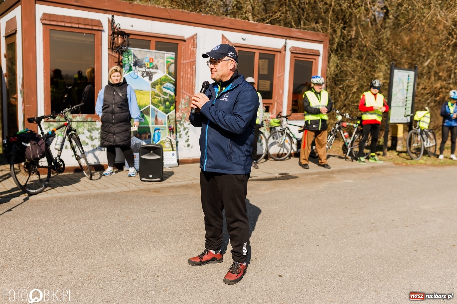 Zdjęcie w galerii na portalu naszraciborz.pl: Wiosna radosna. Rajd rowerowy przez Gminę Krzyżanowice wiadomości z regionu