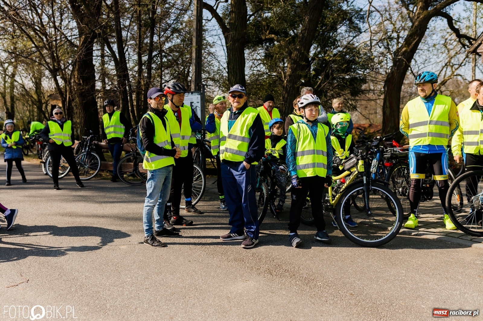 Zdjęcie w galerii na portalu naszraciborz.pl: Wiosna radosna. Rajd rowerowy przez Gminę Krzyżanowice wiadomości z regionu
