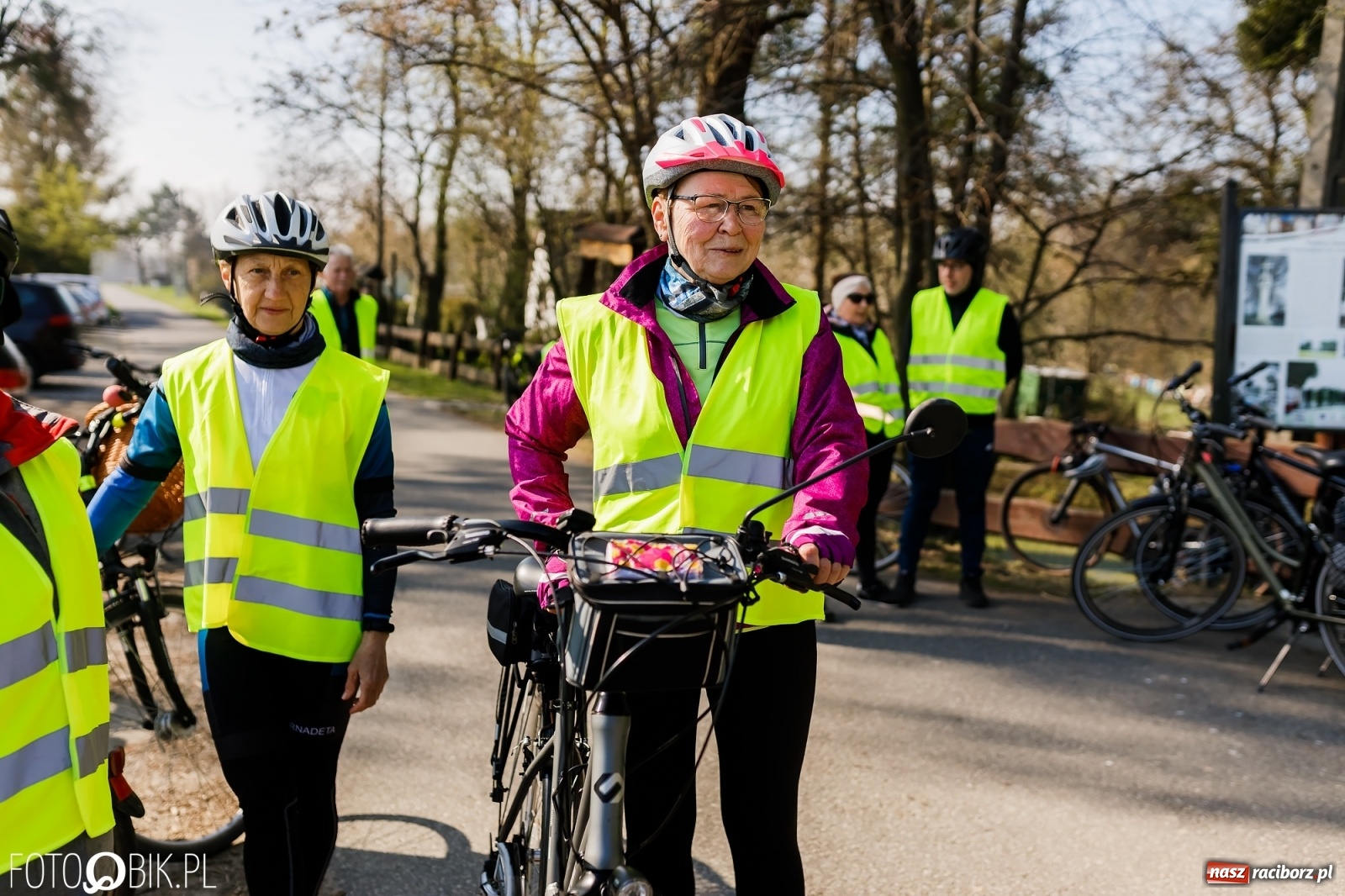 Zdjęcie w galerii na portalu naszraciborz.pl: Wiosna radosna. Rajd rowerowy przez Gminę Krzyżanowice wiadomości z regionu