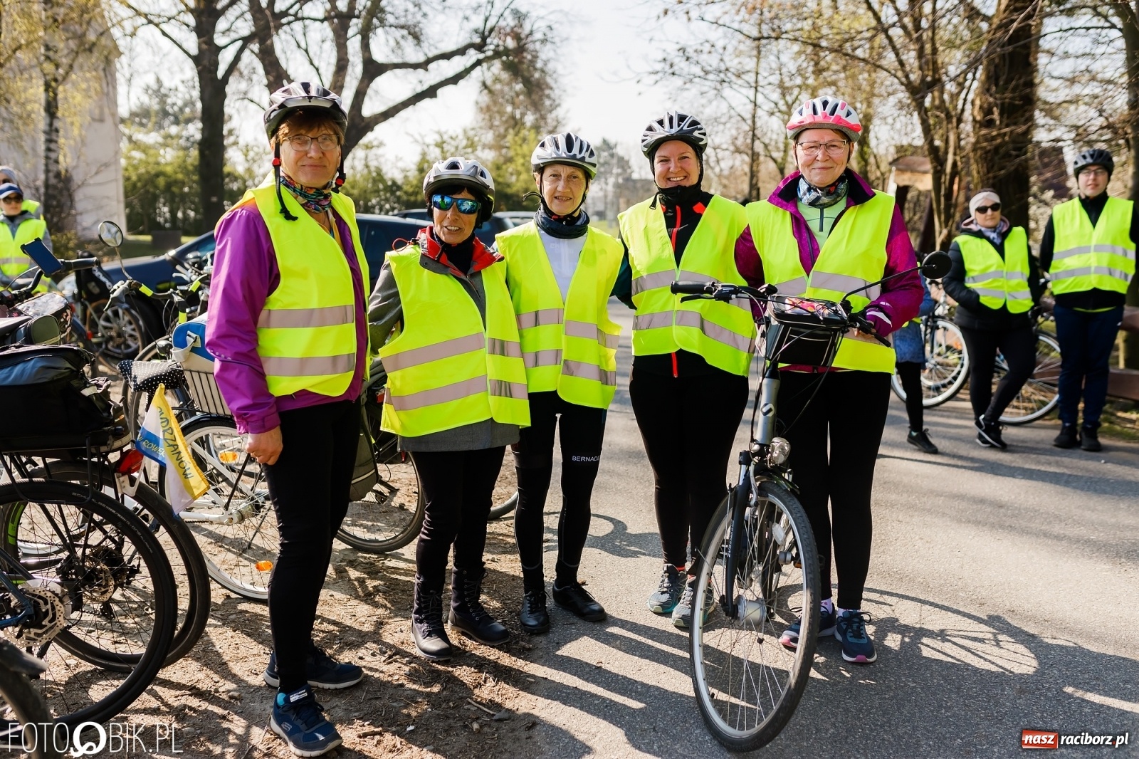 Zdjęcie w galerii na portalu naszraciborz.pl: Wiosna radosna. Rajd rowerowy przez Gminę Krzyżanowice wiadomości z regionu