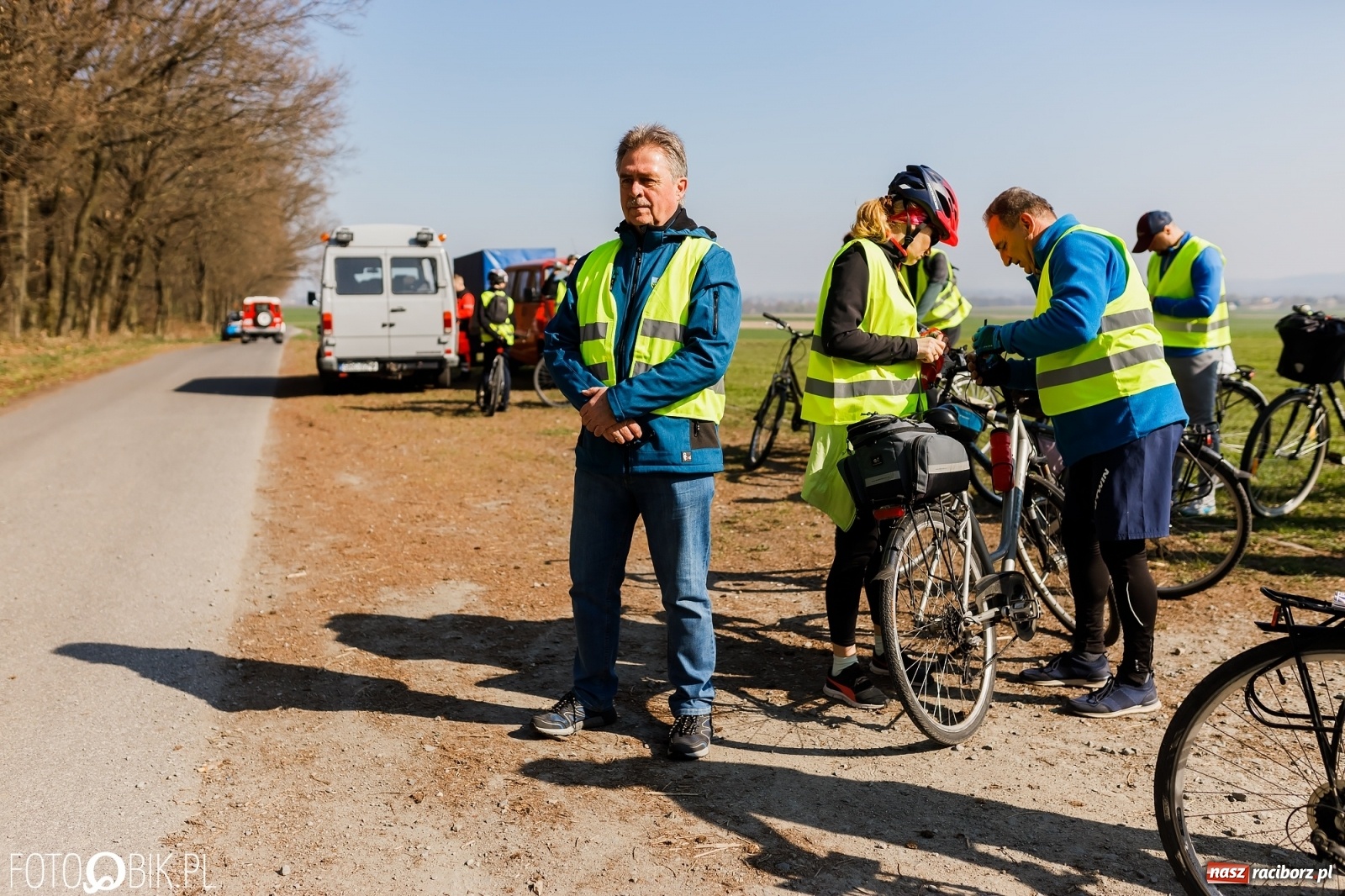 Zdjęcie w galerii na portalu naszraciborz.pl: Wiosna radosna. Rajd rowerowy przez Gminę Krzyżanowice wiadomości z regionu