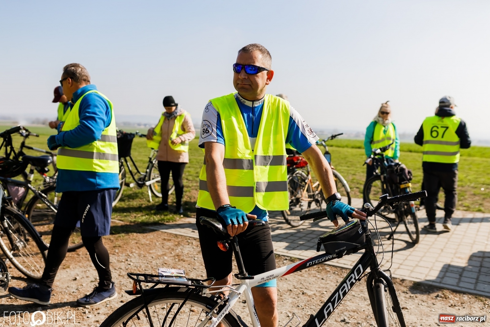 Zdjęcie w galerii na portalu naszraciborz.pl: Wiosna radosna. Rajd rowerowy przez Gminę Krzyżanowice wiadomości z regionu