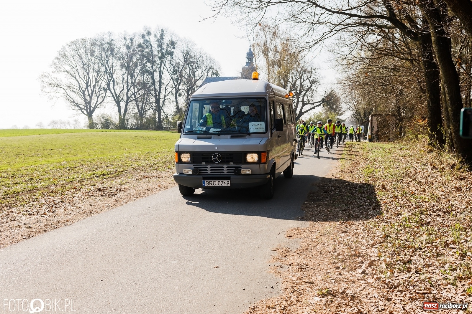 Zdjęcie w galerii na portalu naszraciborz.pl: Wiosna radosna. Rajd rowerowy przez Gminę Krzyżanowice wiadomości z regionu