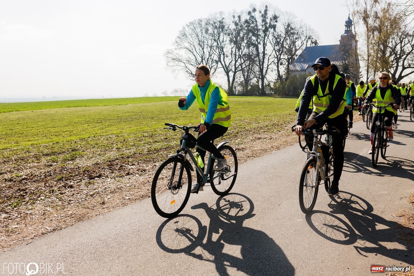 Zdjęcie w galerii na portalu naszraciborz.pl: Wiosna radosna. Rajd rowerowy przez Gminę Krzyżanowice wiadomości z regionu