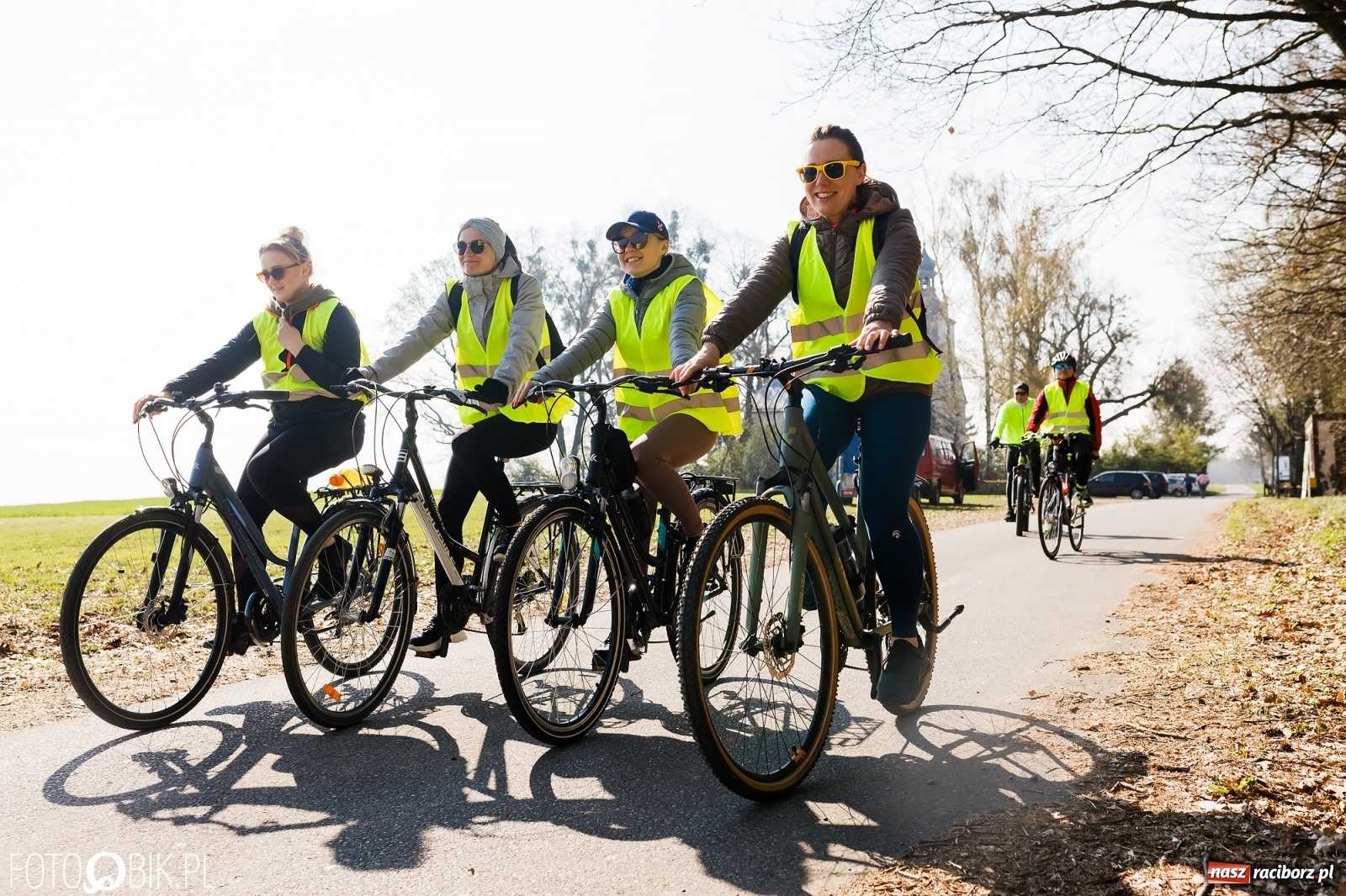 Zdjęcie w galerii na portalu naszraciborz.pl: Wiosna radosna. Rajd rowerowy przez Gminę Krzyżanowice wiadomości z regionu
