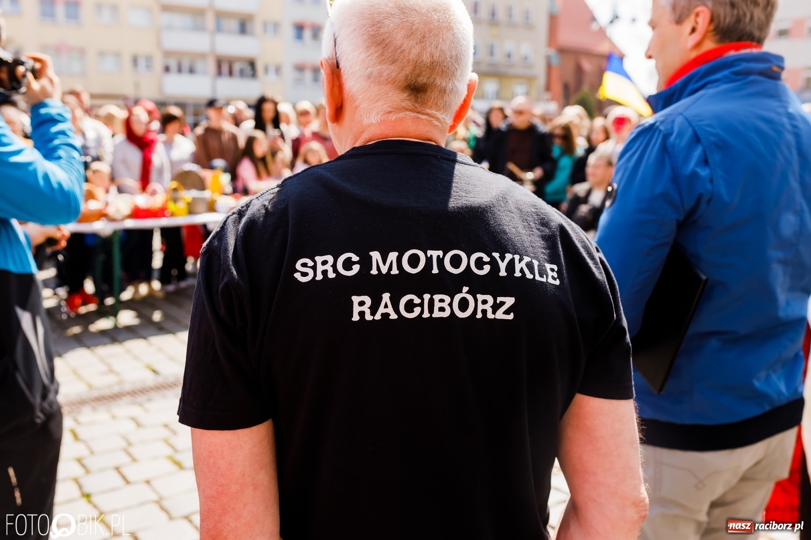 Zdjęcie w galerii na portalu naszraciborz.pl: Ukraińskie śniadanie wielkanocne na raciborskim Rynku [FOTO i WIDEO] wiadomości z regionu