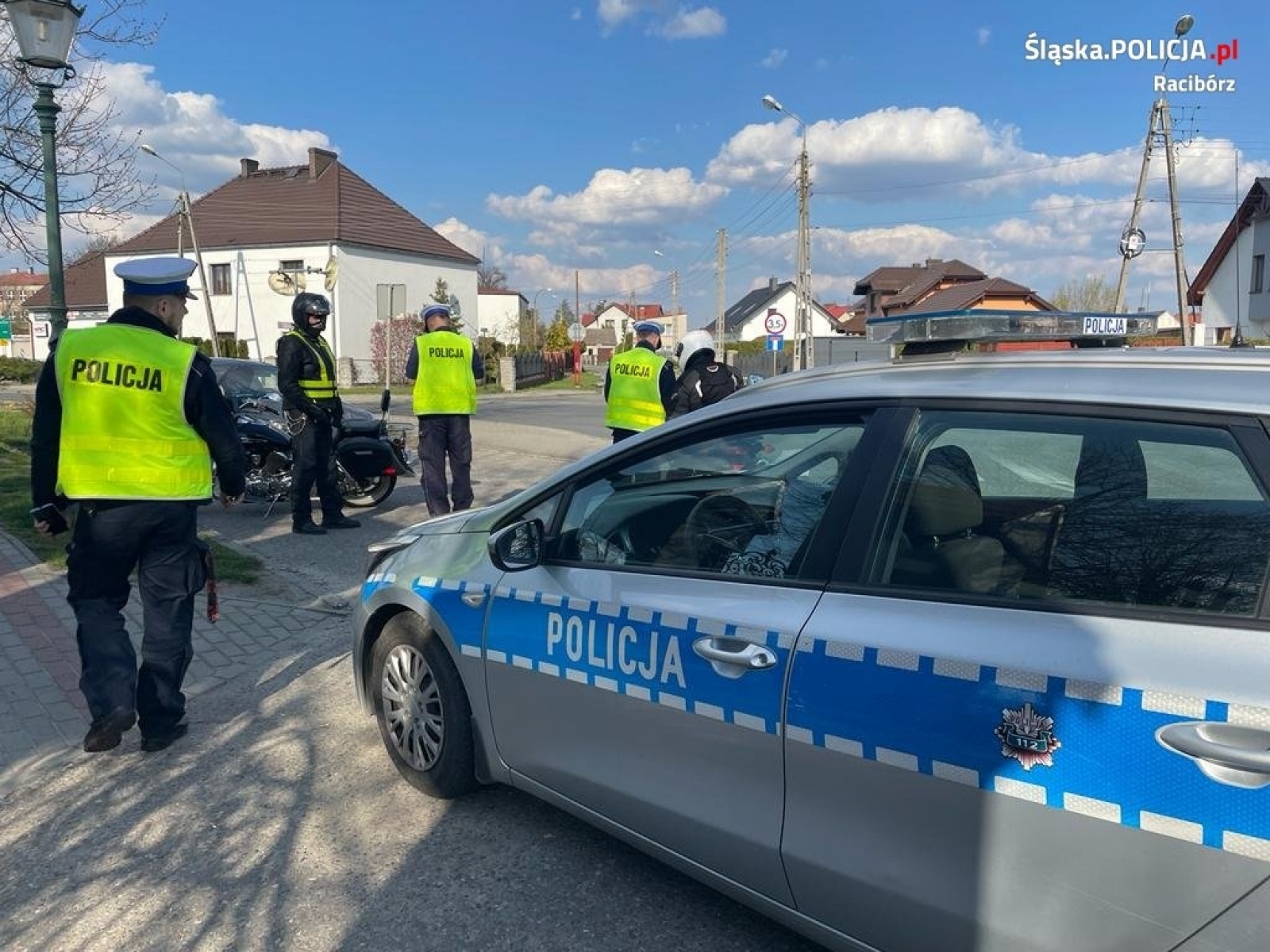 Zdjęcie w galerii na portalu naszraciborz.pl: Policjanci wzięli pod lupę motocykle i quady wiadomości z regionu