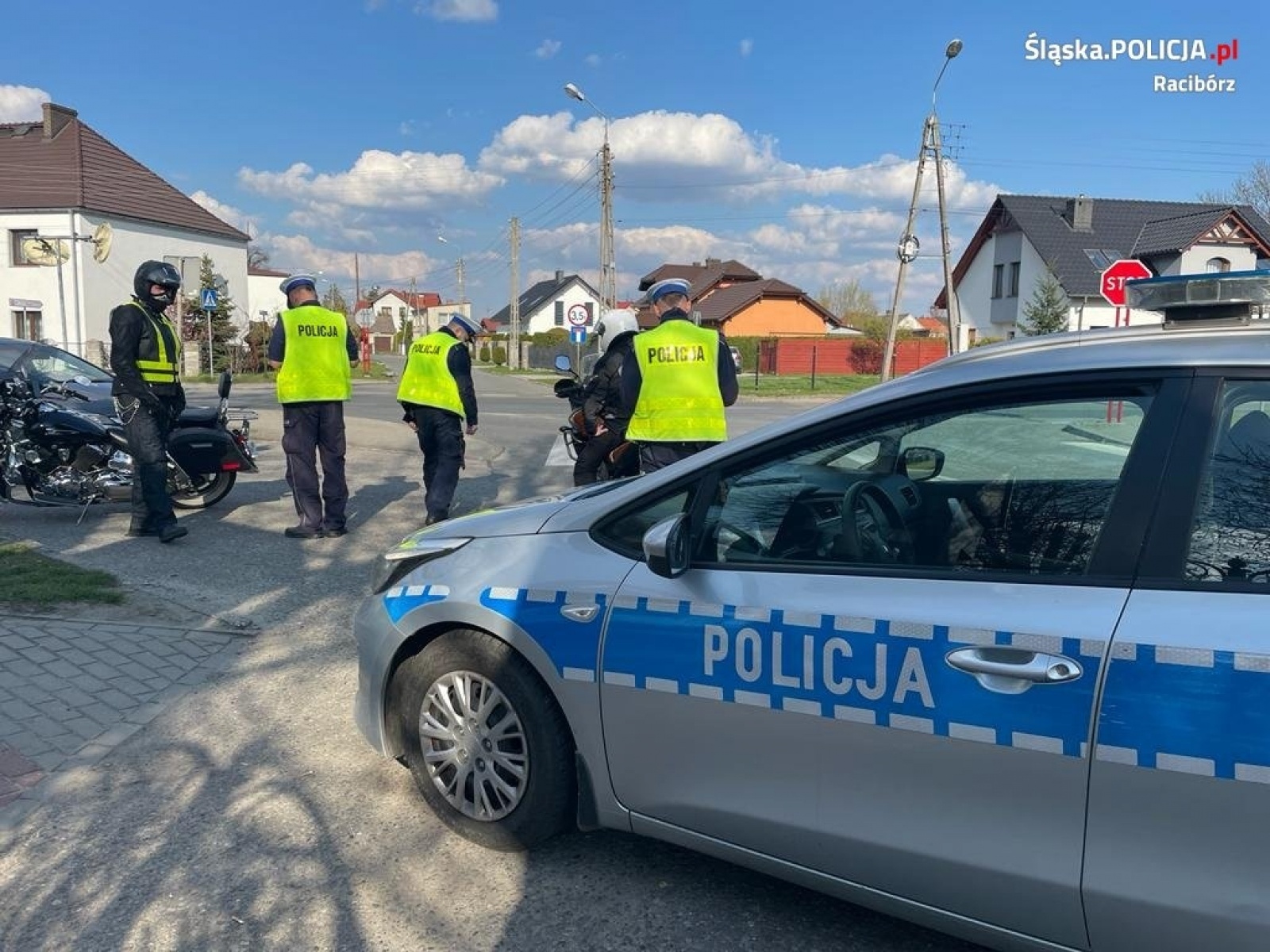 Zdjęcie w galerii na portalu naszraciborz.pl: Policjanci wzięli pod lupę motocykle i quady wiadomości z regionu
