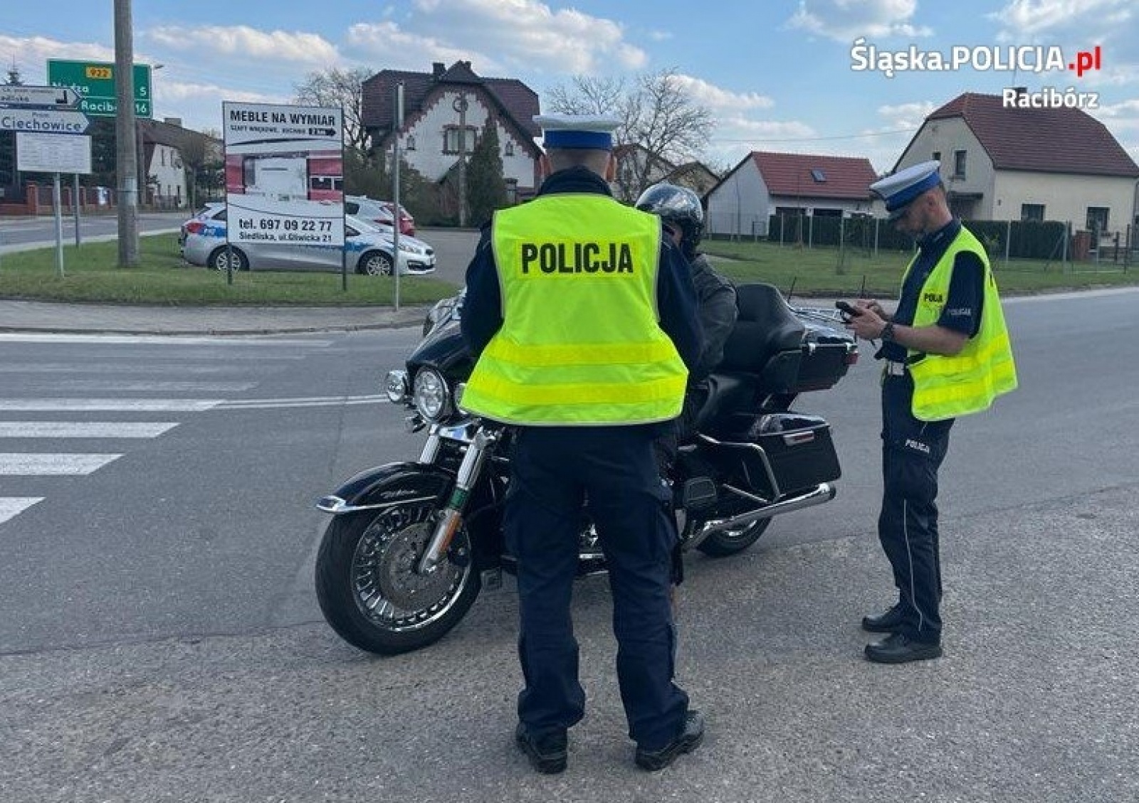 Zdjęcie w galerii na portalu naszraciborz.pl: Policjanci wzięli pod lupę motocykle i quady wiadomości z regionu