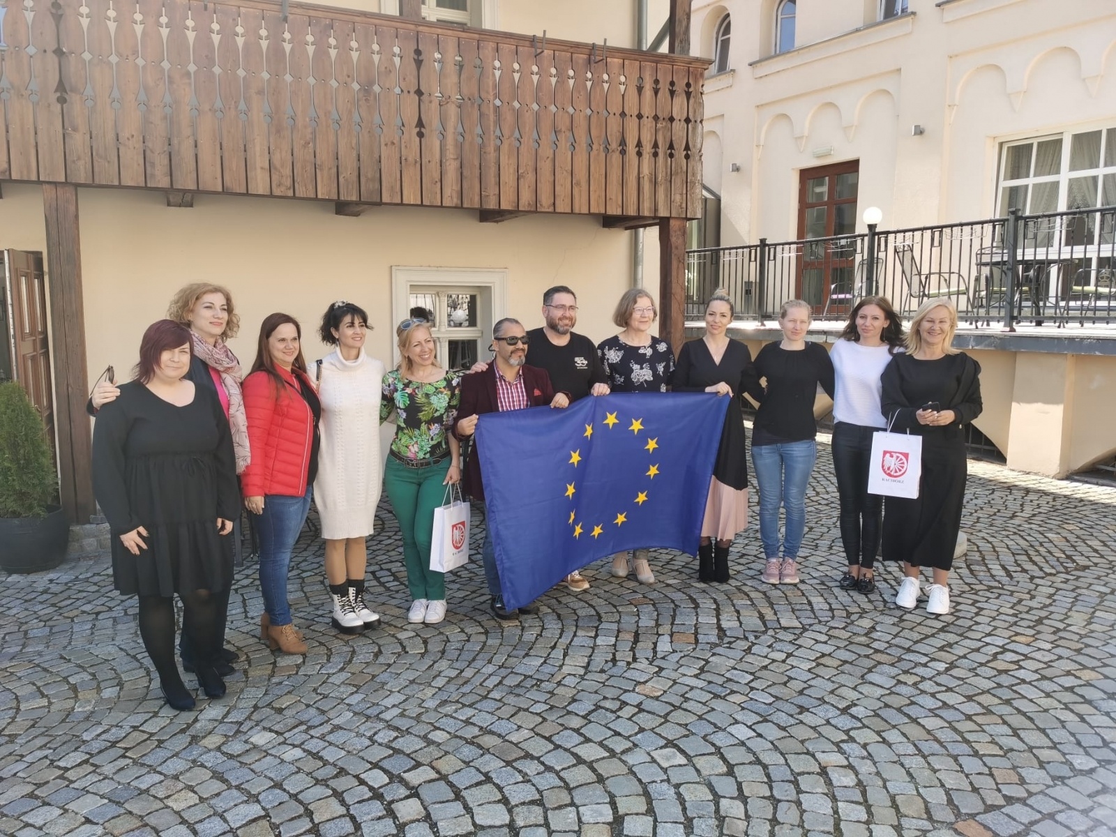 Zdjęcie w galerii na portalu naszraciborz.pl: My Digi Edu World. Spotkanie projektowe Erasmus+ w ZSP numer 4 wiadomości z regionu