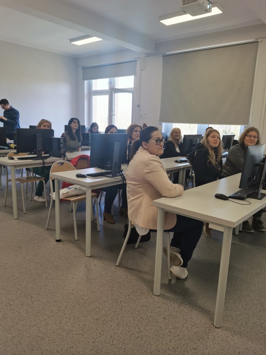 Zdjęcie w galerii na portalu naszraciborz.pl: My Digi Edu World. Spotkanie projektowe Erasmus+ w ZSP numer 4 wiadomości z regionu