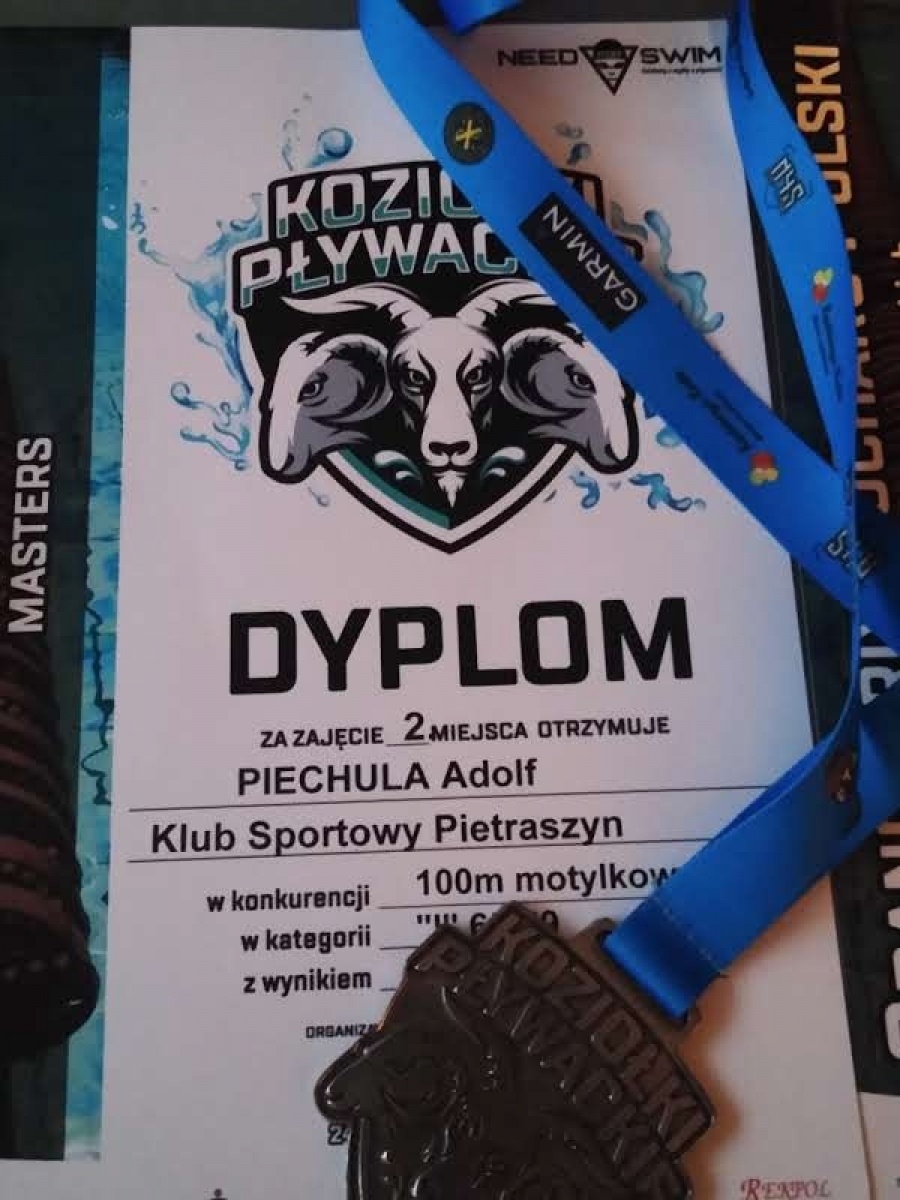 Zdjęcie w galerii na portalu naszraciborz.pl: Pływackie Koziołki 2022. Medale Adolfa Piechuli wiadomości z regionu