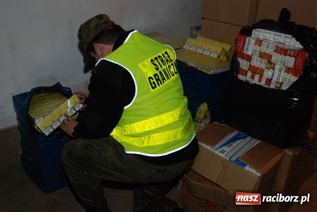 Zdjęcie w galerii na portalu naszraciborz.pl: Zlikwidowana przydomowa hurtownia nielegalnych wyrobów akcyzowych wiadomości z regionu