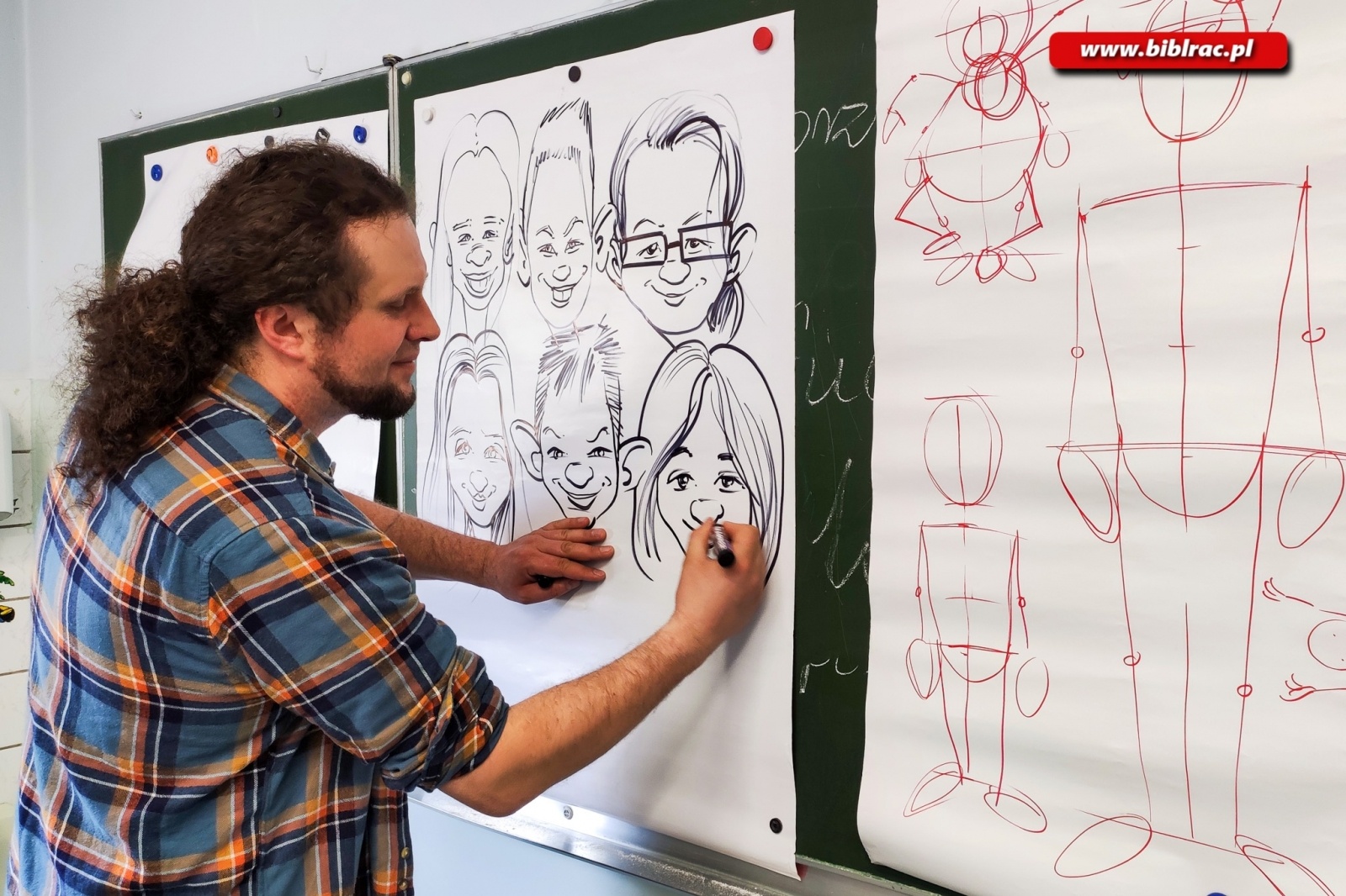 Zdjęcie w galerii na portalu naszraciborz.pl: Warsztaty tworzenia ilustracji w bibliotecznym projekcie Pozytywnie zaBOOKowani wiadomości z regionu