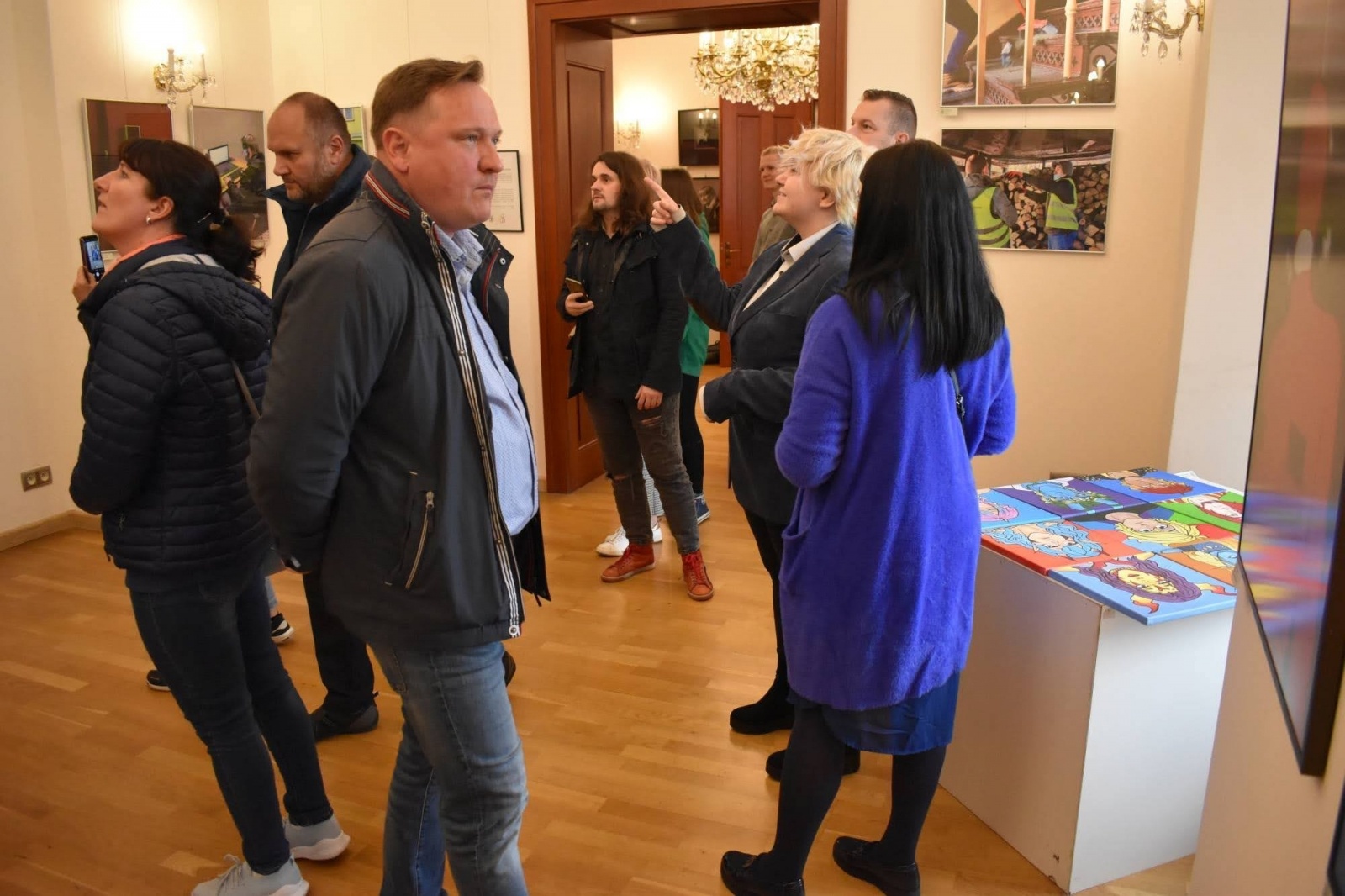 Zdjęcie w galerii na portalu naszraciborz.pl: DYPLOMY 2022 - wernisaż wystawy na Zamku Piastowskim wiadomości z regionu